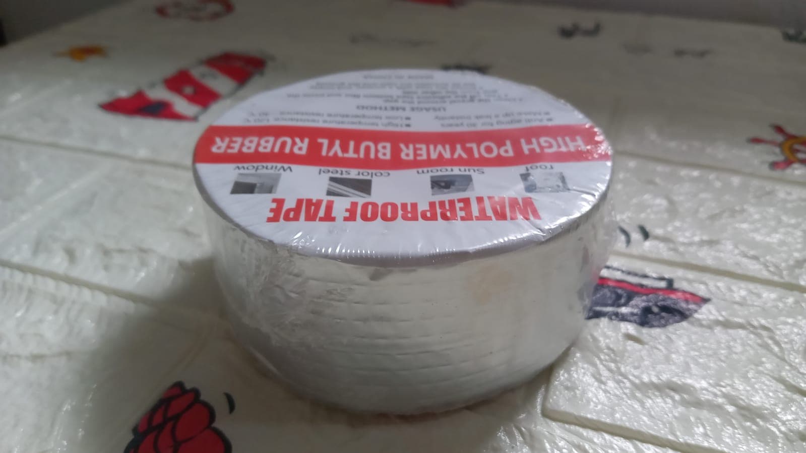 Self-Adhesive Insulation Resistant High Temperature Heat Reflective Aluminium Foil Duct Tape Roll (0.8mm) thumbnail 9