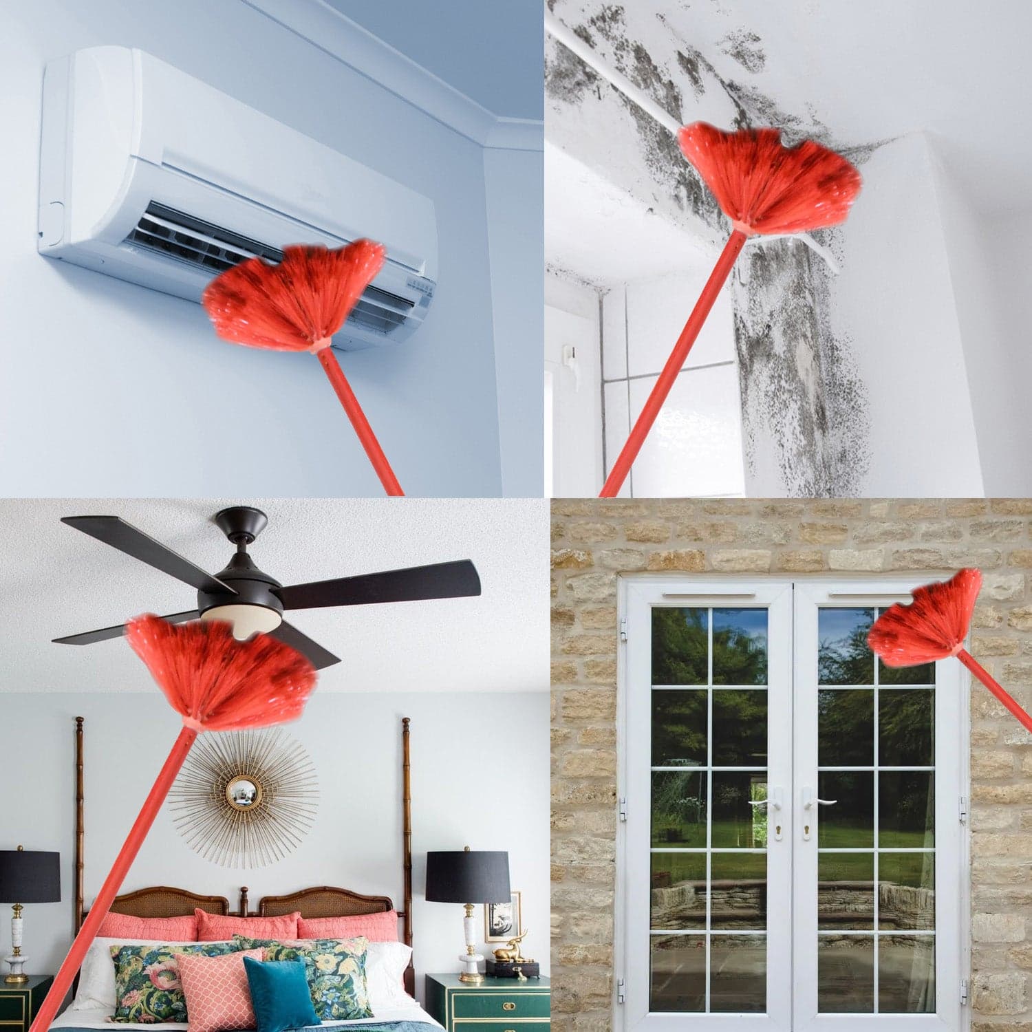 90-inch Metal Extendable Cobweb Brush of Ceiling, Fan & Light Dust Cleaning (MOQ: 3) thumbnail 8