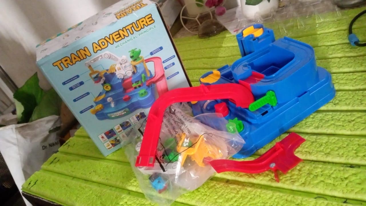 Adventure Toys, City Rescue Preschool Toy, Race Tracks For Boys, Parent-Child Interactive Kids Race Car Track Play Sets (Adventure Toy) thumbnail 10