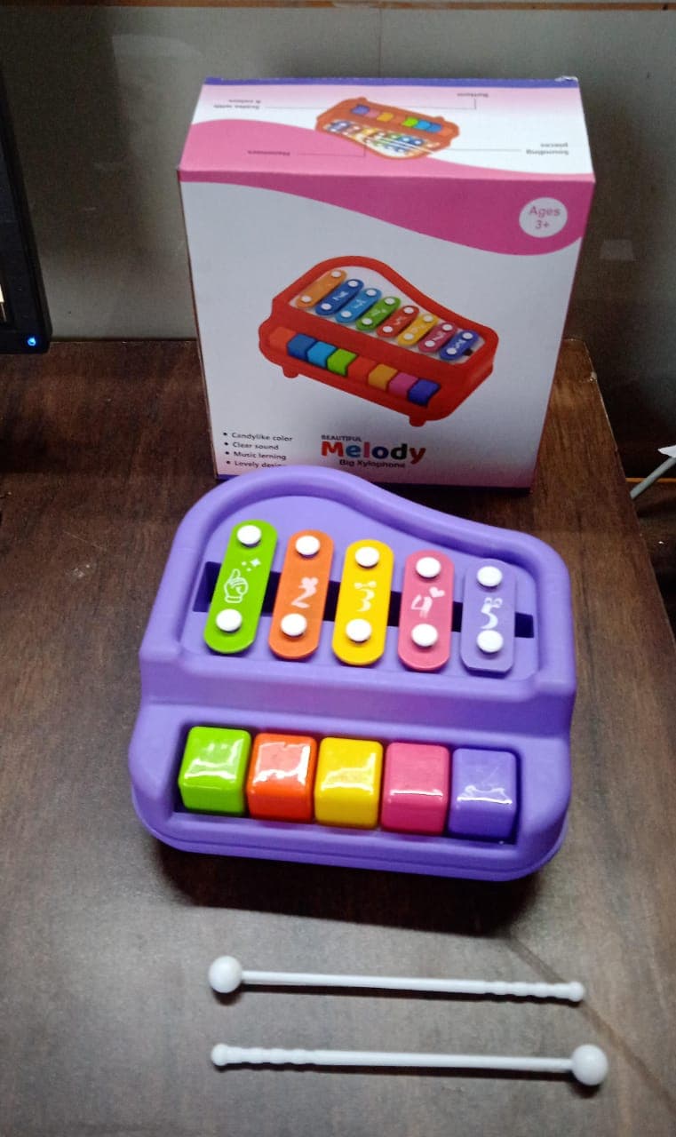 2 In 1 Baby Piano Xylophone Toy For Toddlers thumbnail 8