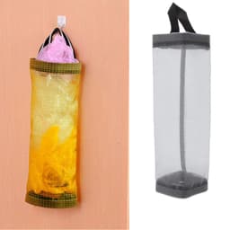 Hanging Waste Bag Holder Of Large Capacity Garbage Storage With Sturdy Handle For Home