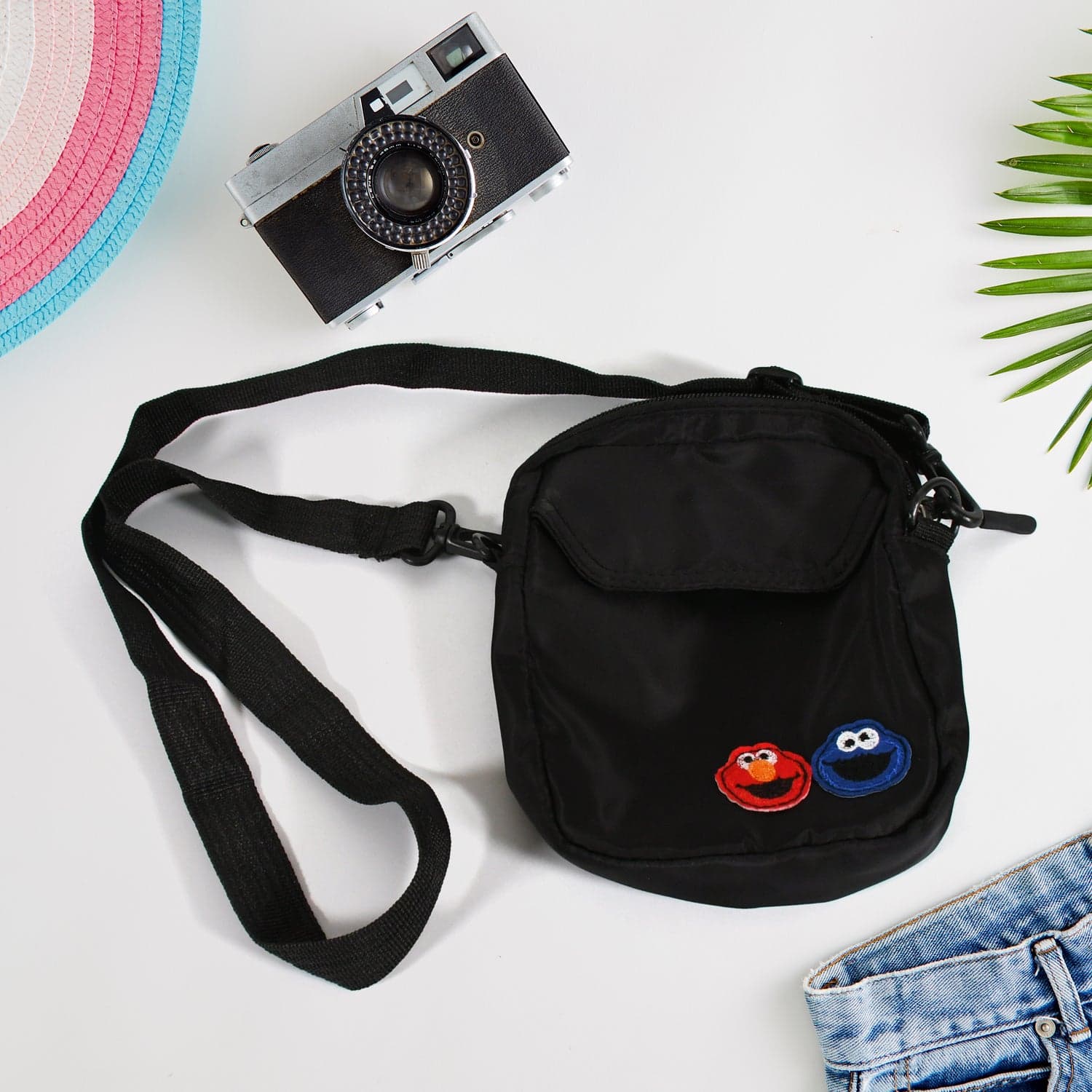 Women Nylon Joker Cute Messenger Bag Shoulder Bag Small Square Bag thumbnail 4
