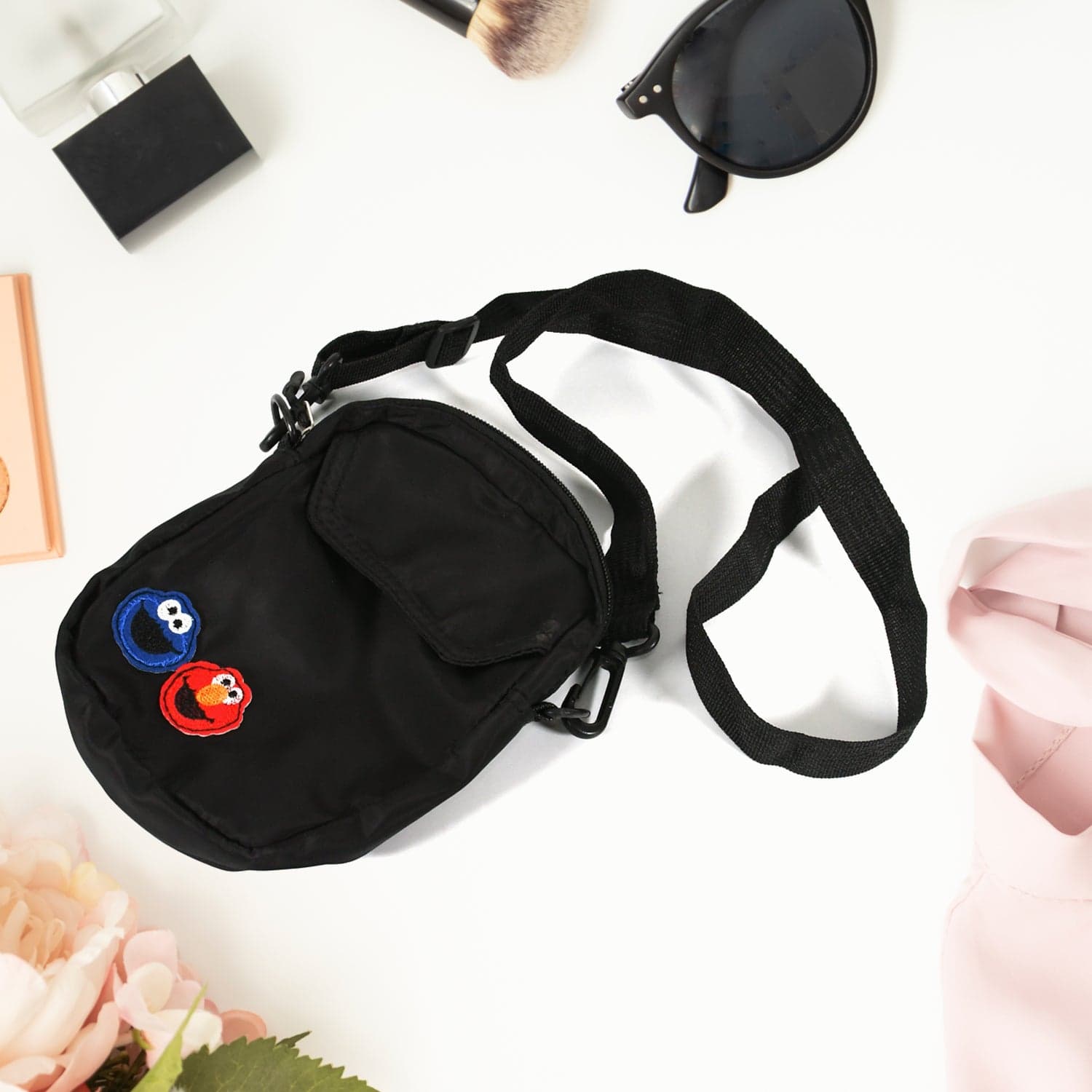 Women Nylon Joker Cute Messenger Bag Shoulder Bag Small Square Bag thumbnail 7