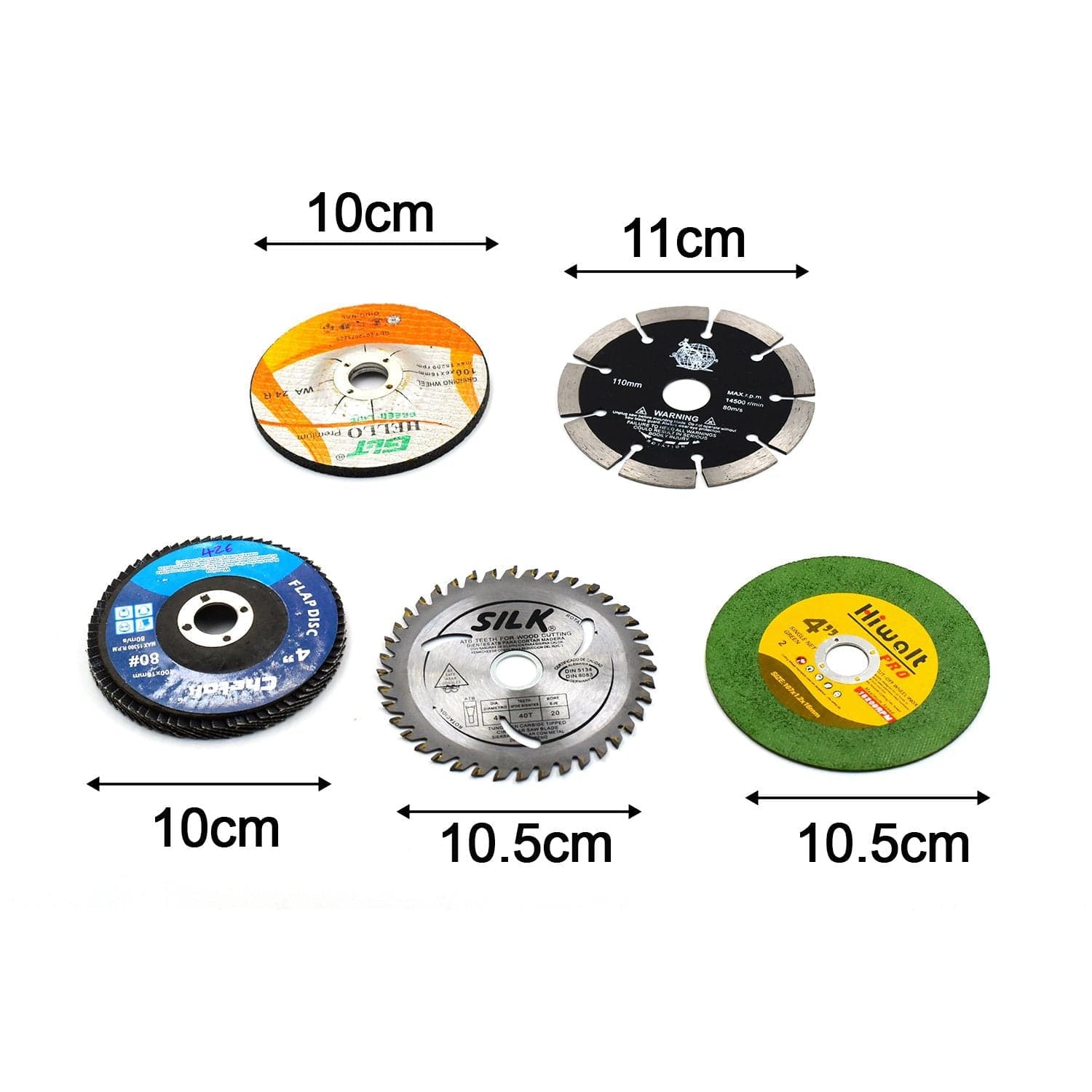 5Pc Grinding Wheel Set For Cutting Wooden Or Marbles thumbnail 6