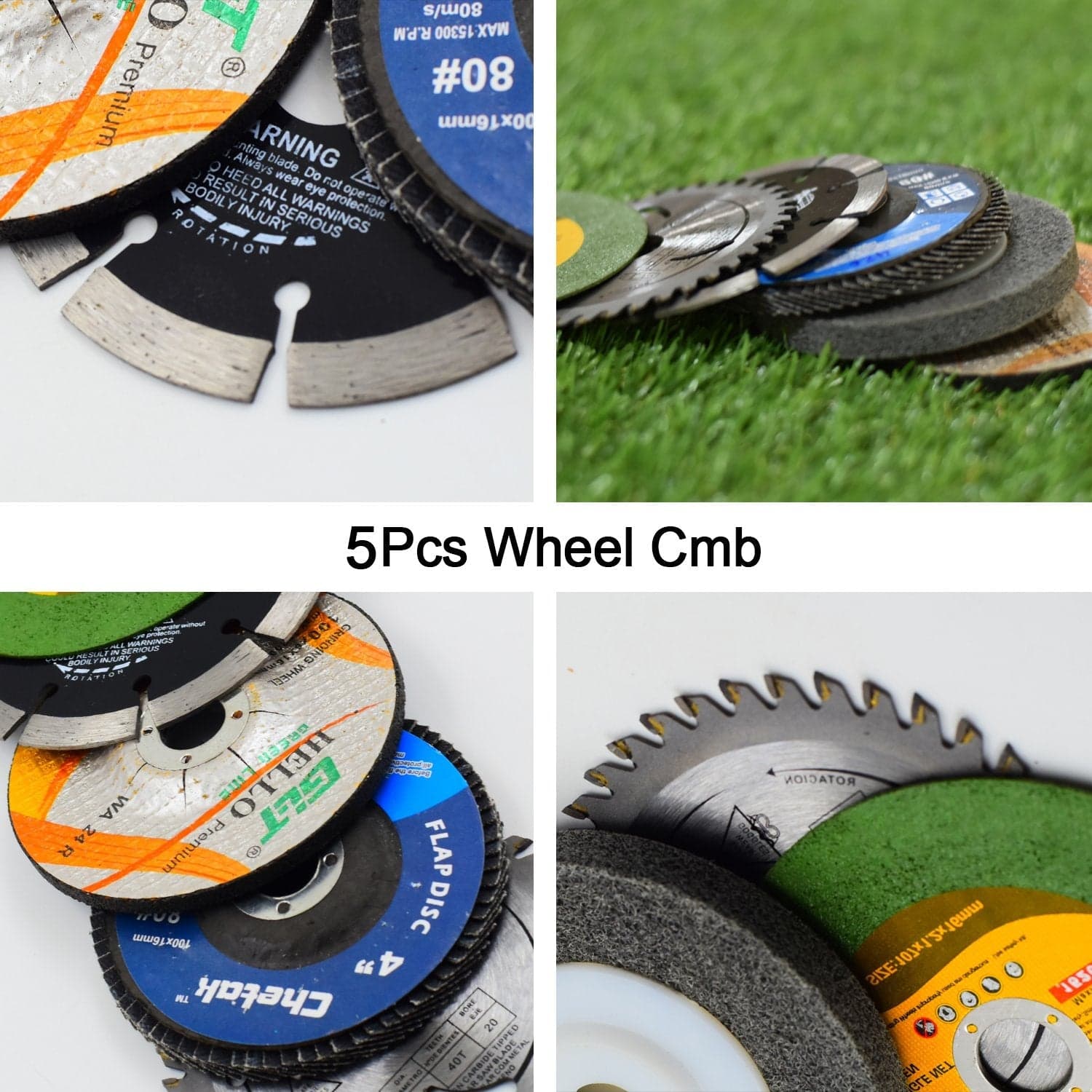 5Pc Grinding Wheel Set For Cutting Wooden Or Marbles thumbnail 7