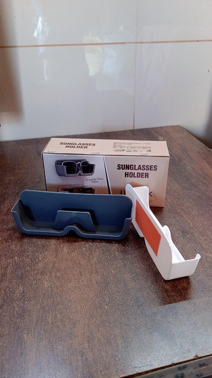 Wall Mount Sunglass Organizer Simple Space Saving Glasses Storage Box (2 Pcs Set) thumbnail 9