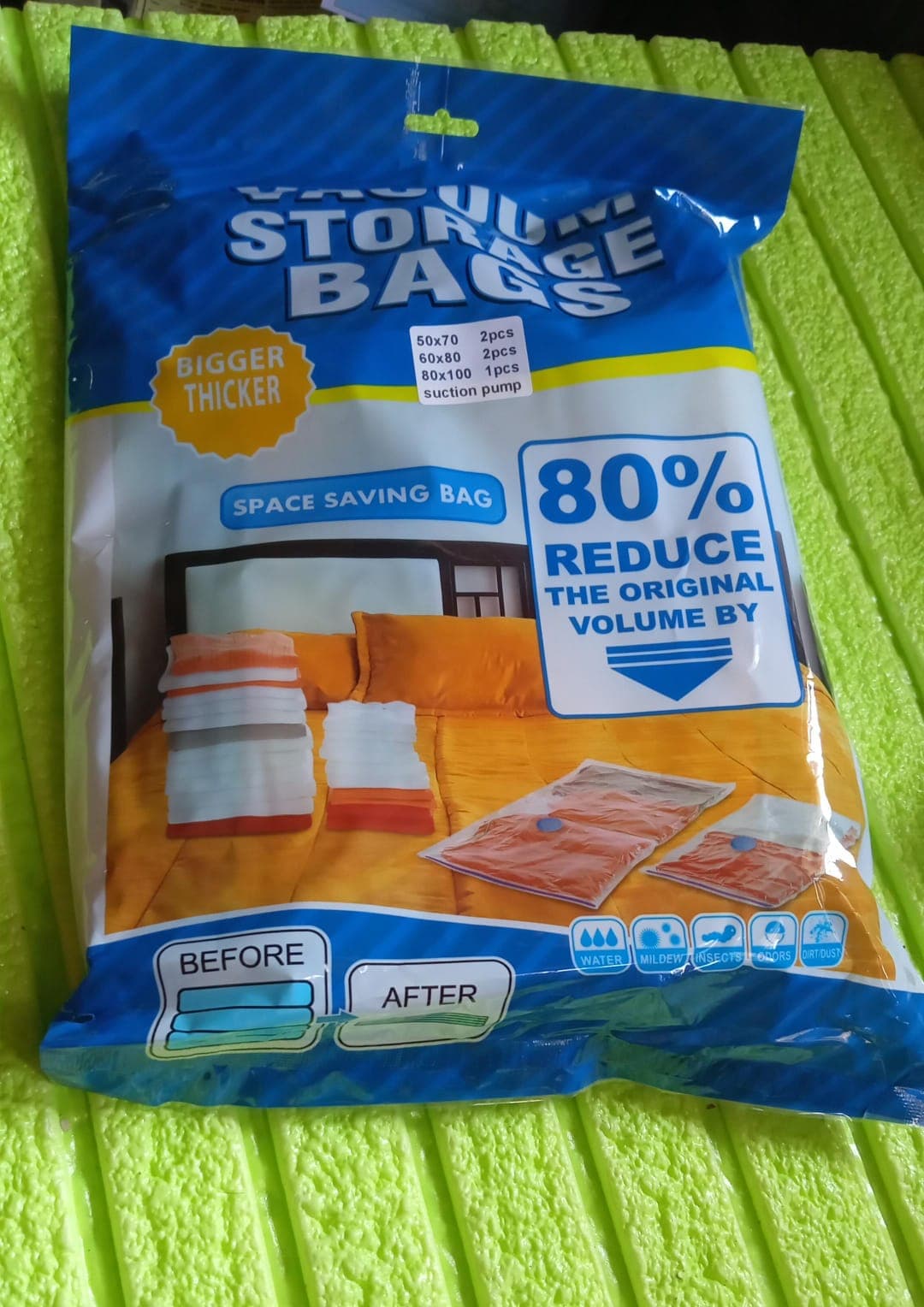 Vacuum Storage Bags With Suction Pump thumbnail 8