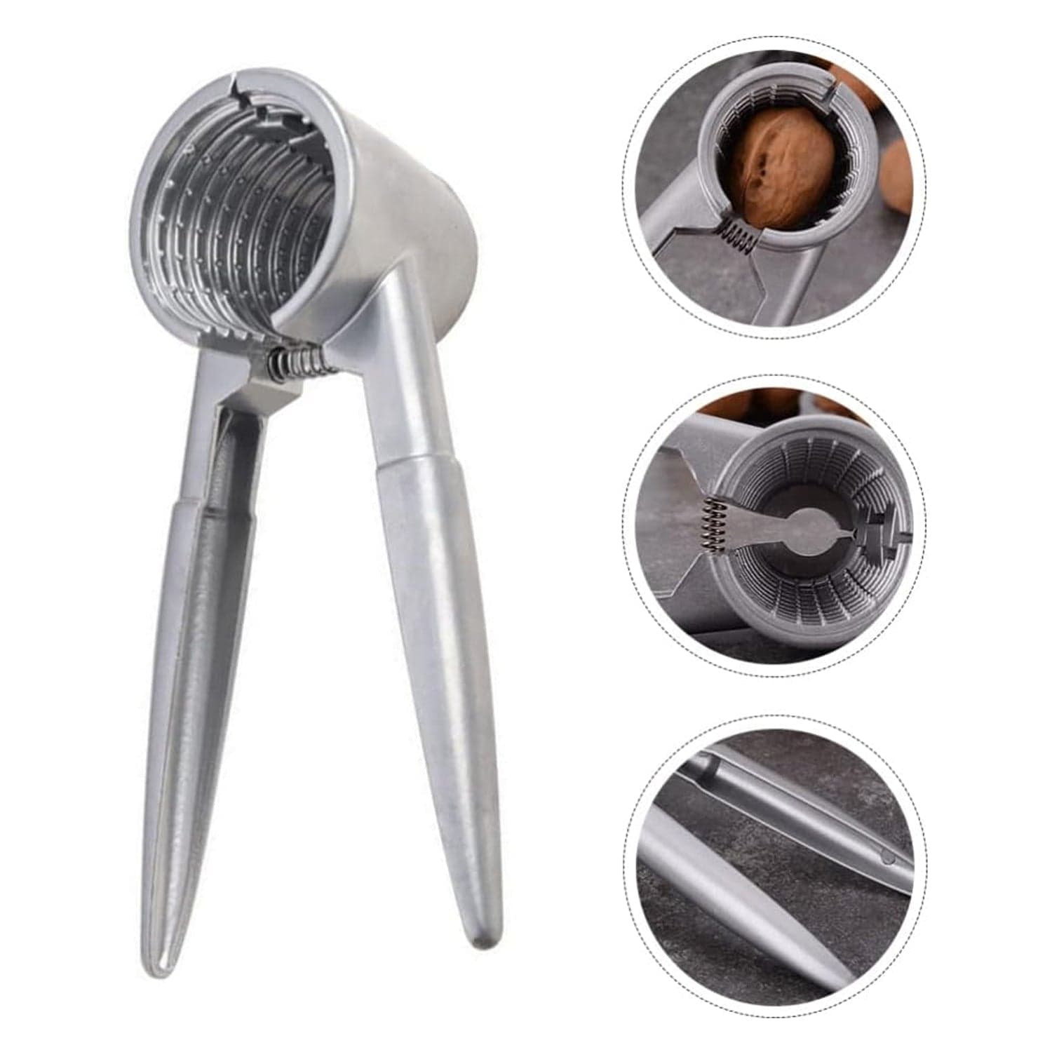 Luxury Stainless Walnut Cracker Of Portable Nut Cutter & Bottle Opener For Nuts (Pecans thumbnail 6