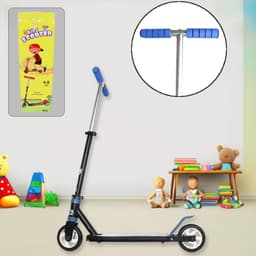 Foldable Kids Ride-On Scooter of 2-Wheel, Height Adjustable (4-8 yrs, Multicolor)