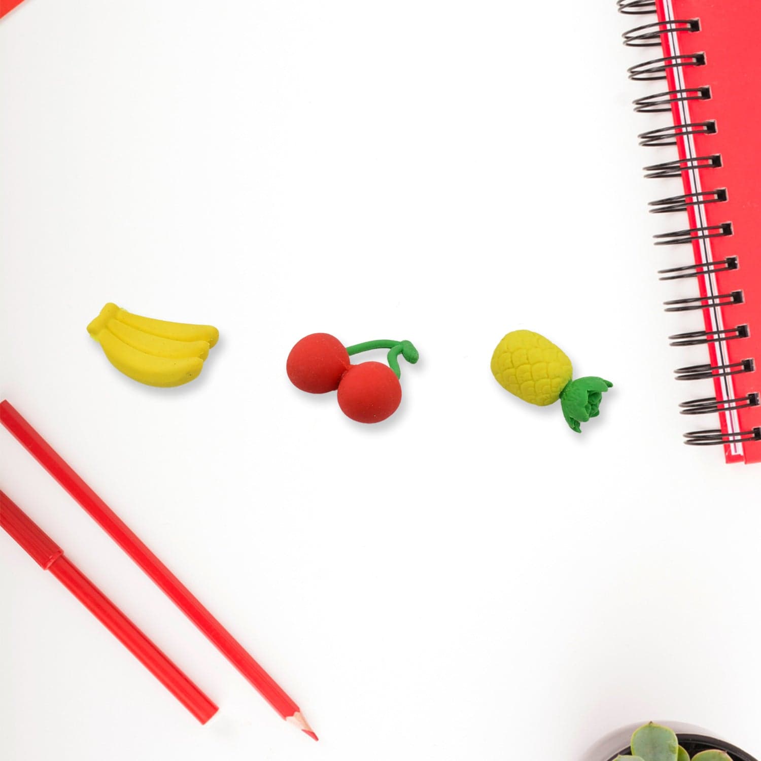 Mix Design Fancy & Stylish Colorful Erasers (1 Set / 3 Pc Set) thumbnail 4