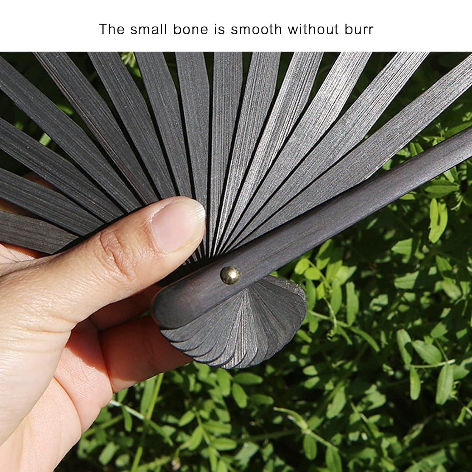 Folding Handheld Pretty Hand Fan Wedding Party Accessory Pocket Sized Fan For Wedding Gift thumbnail 6