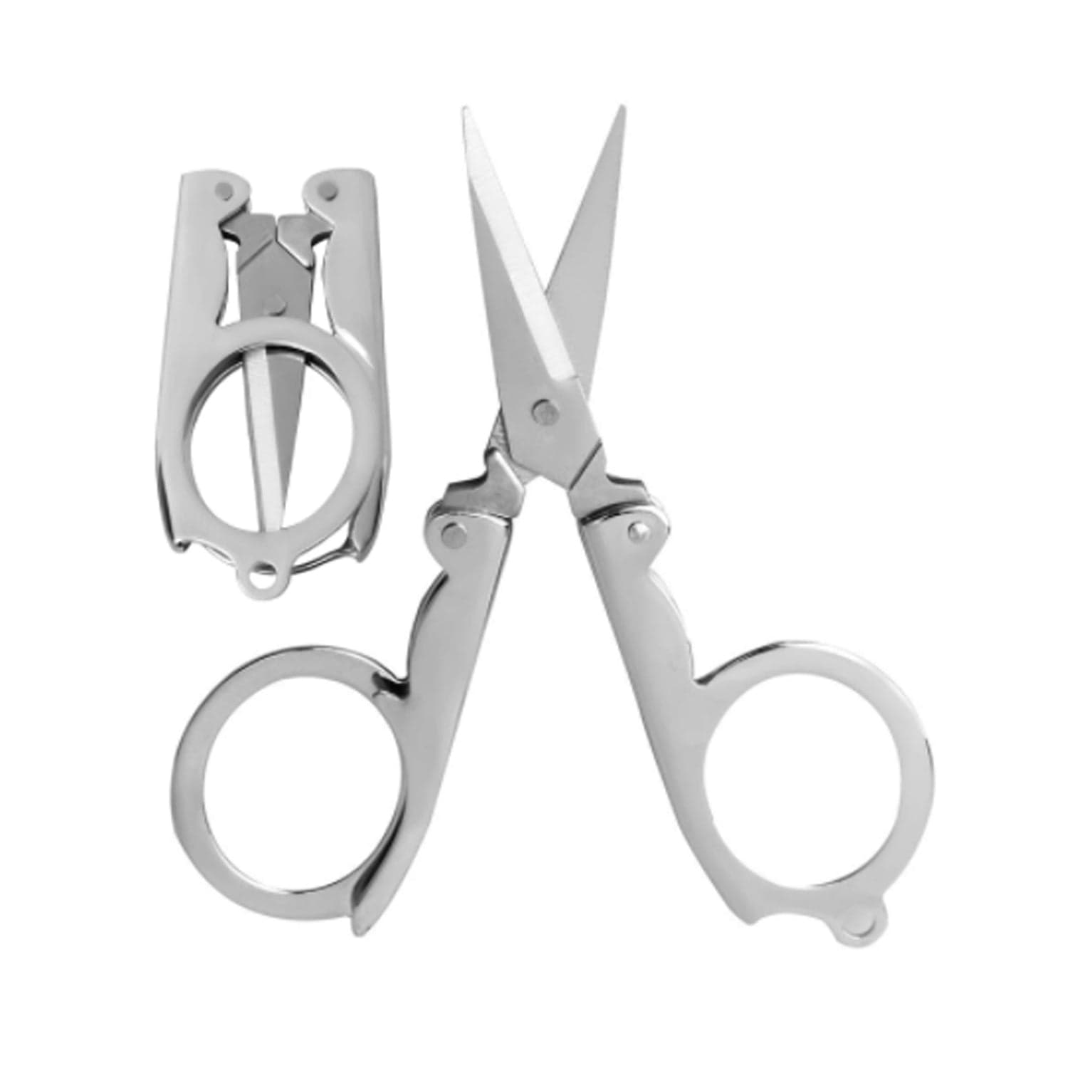 Folding Scissor 3.5inch used in crafting and cutting purposes for children's and adults. thumbnail 4