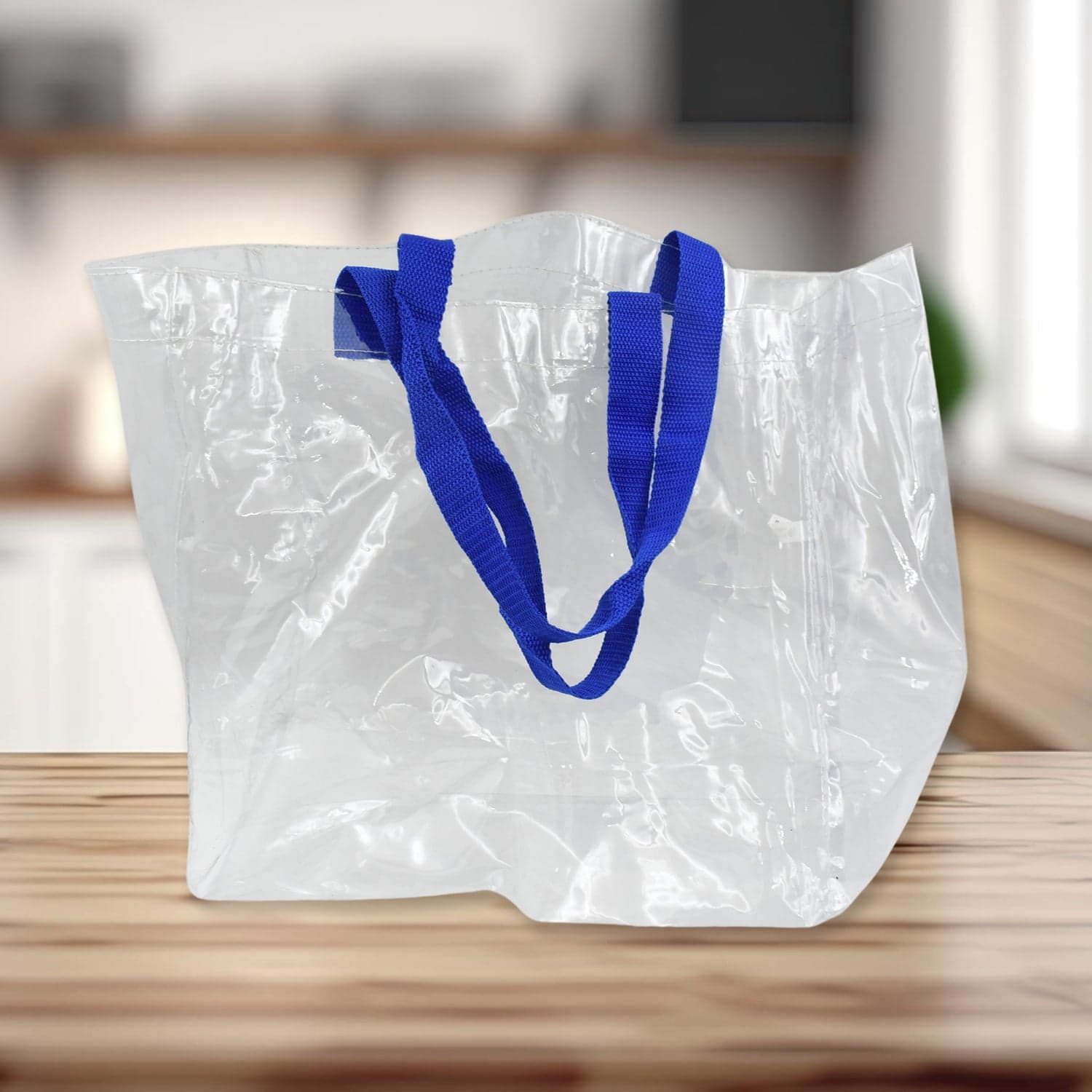 Multifunction Transparent Bag With Handle Bag (45—30—14 CM / 1 pc) thumbnail 3