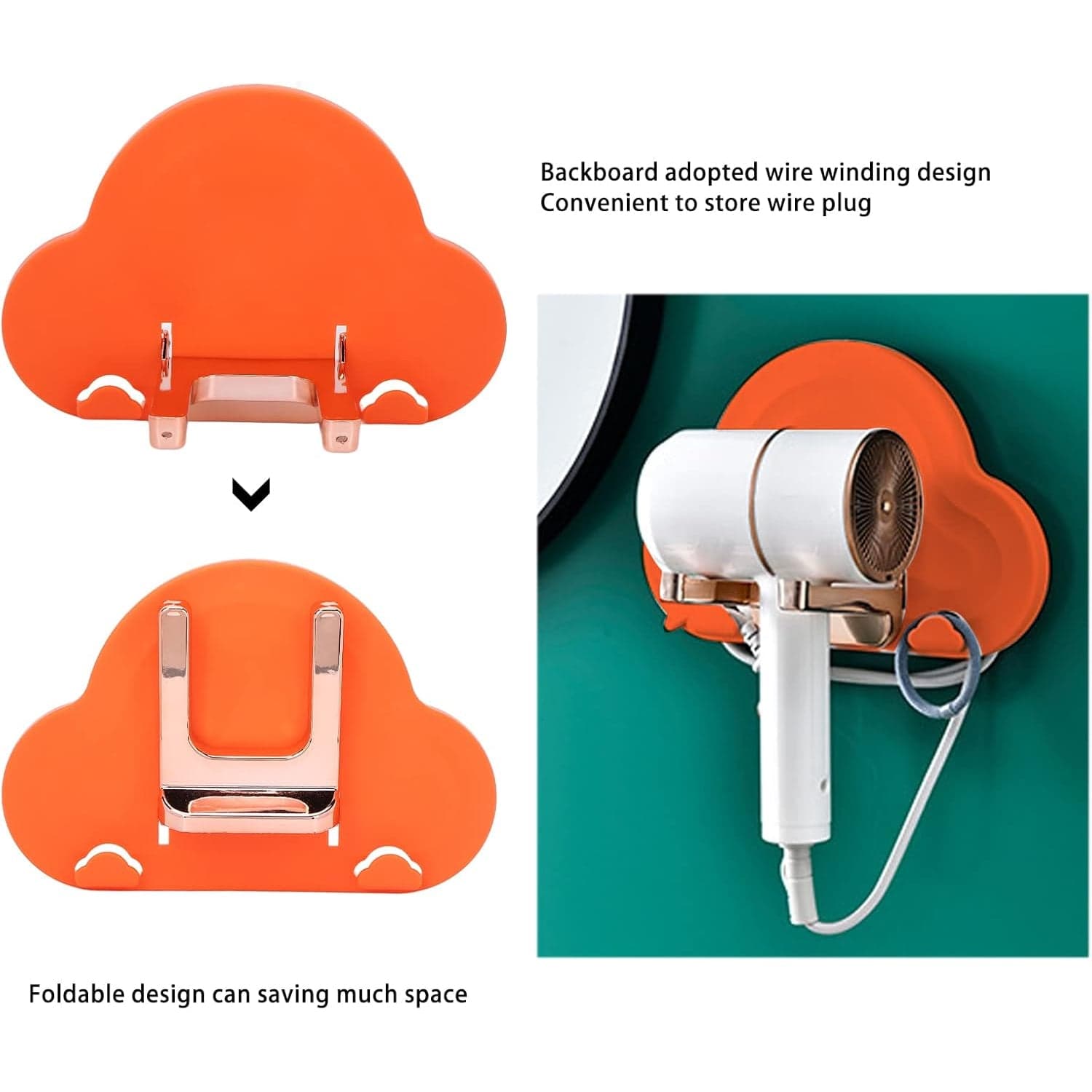 Hair Dryer Holder Stand / Frame (1 Pc) thumbnail 3