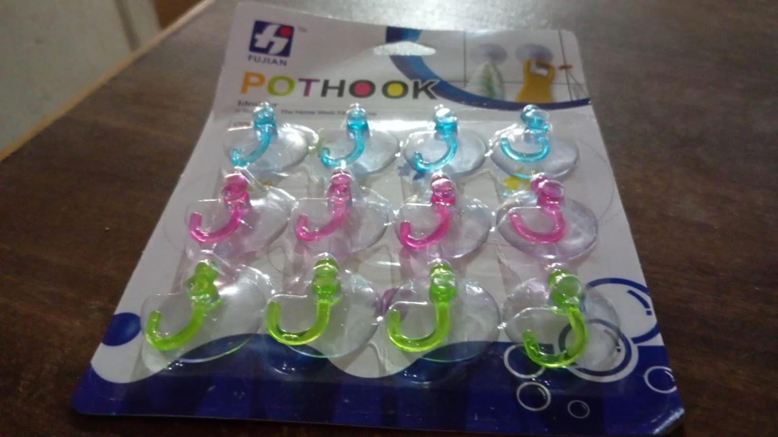 Transparent Rubber Vacuum Sucker Hooks Hanger Strong Suction Cup (12 Pc) thumbnail 7