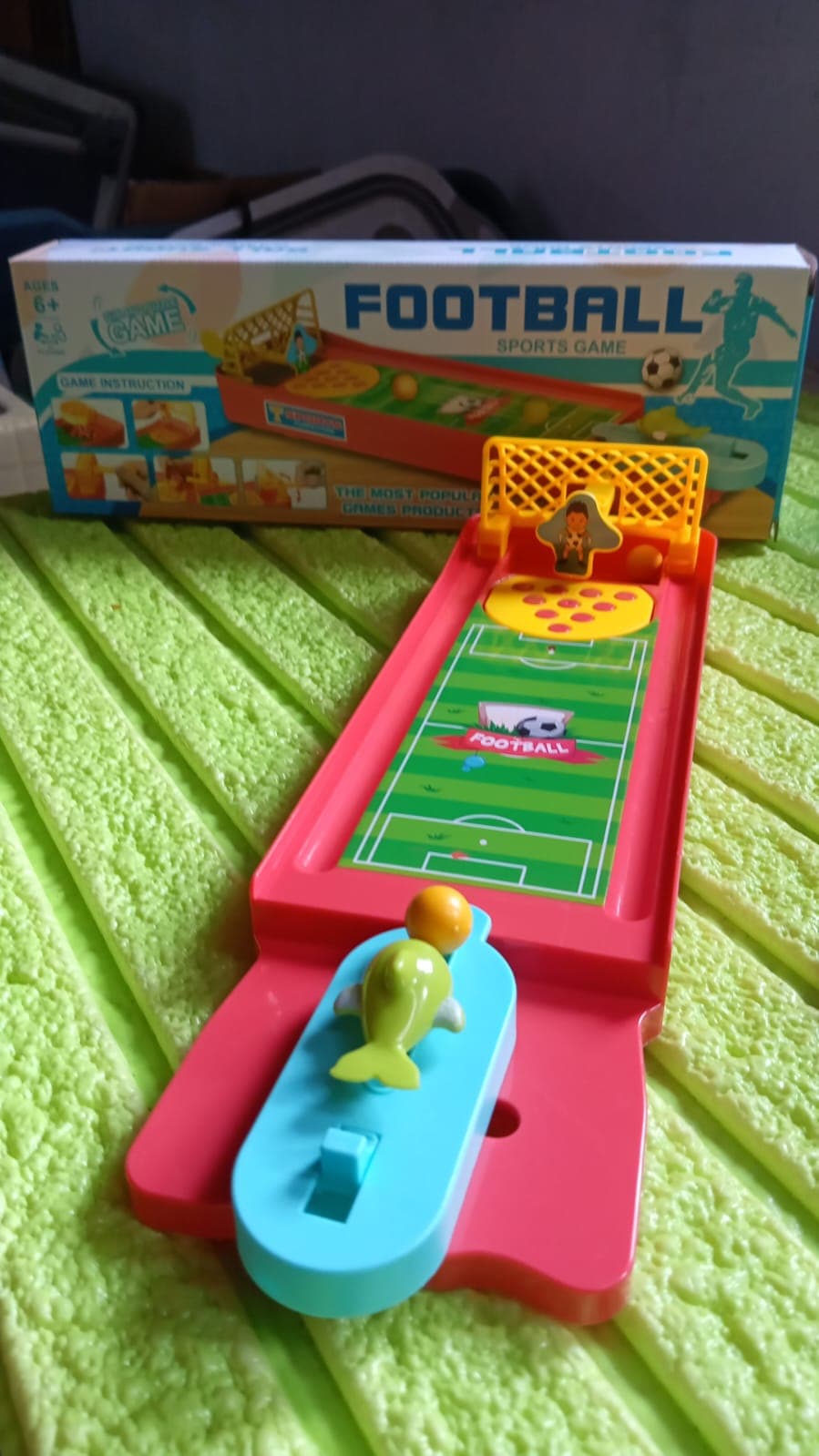Mini Table Top Finger Football Game For Kids-Desktop Game For Kids & Adults thumbnail 9