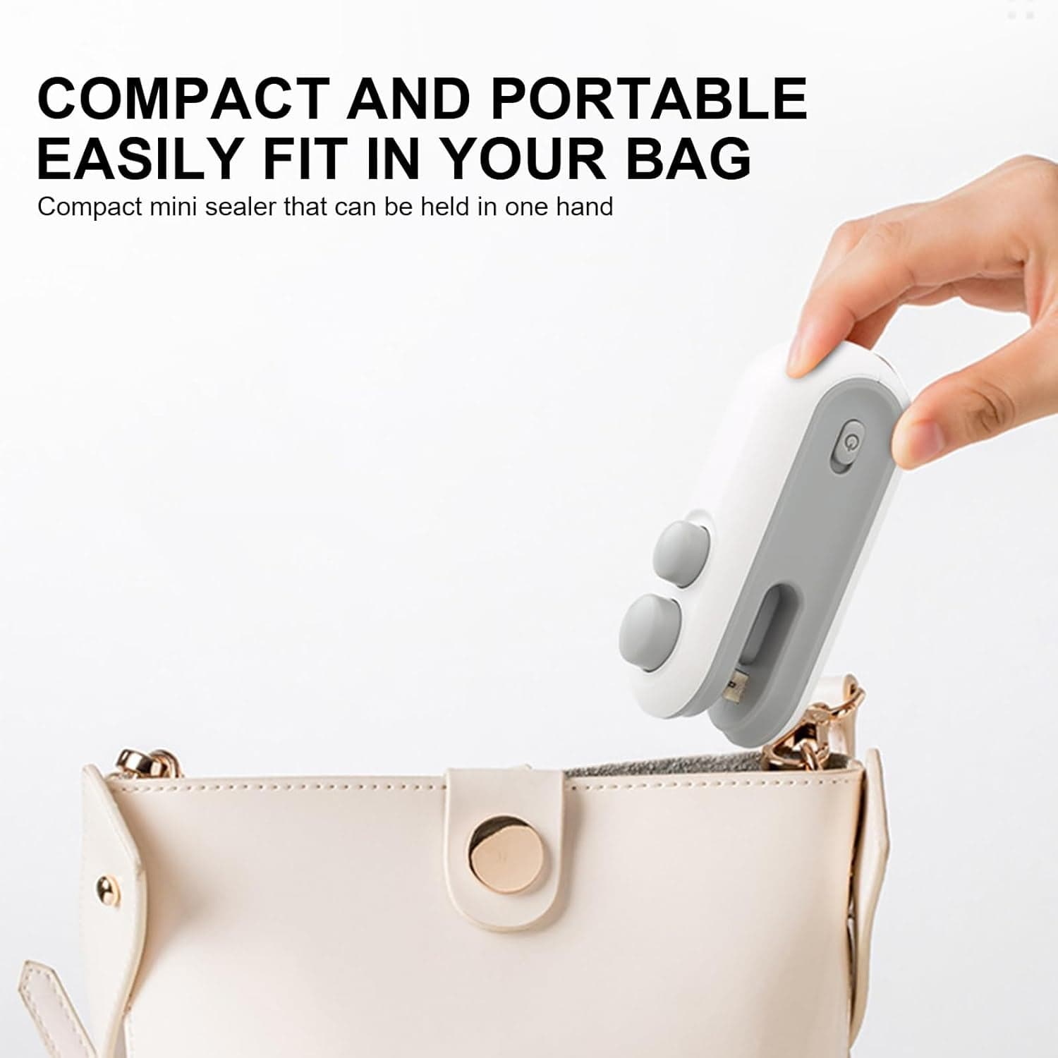 Mini Bag Sealer, 2 in 1 Seal & Cutter Heat Sealers thumbnail 11