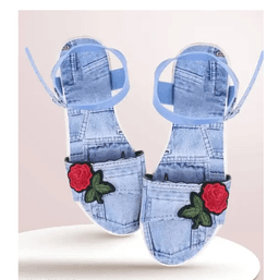 LifeO -Designer Stylish Women's & Girls Blue Sandals