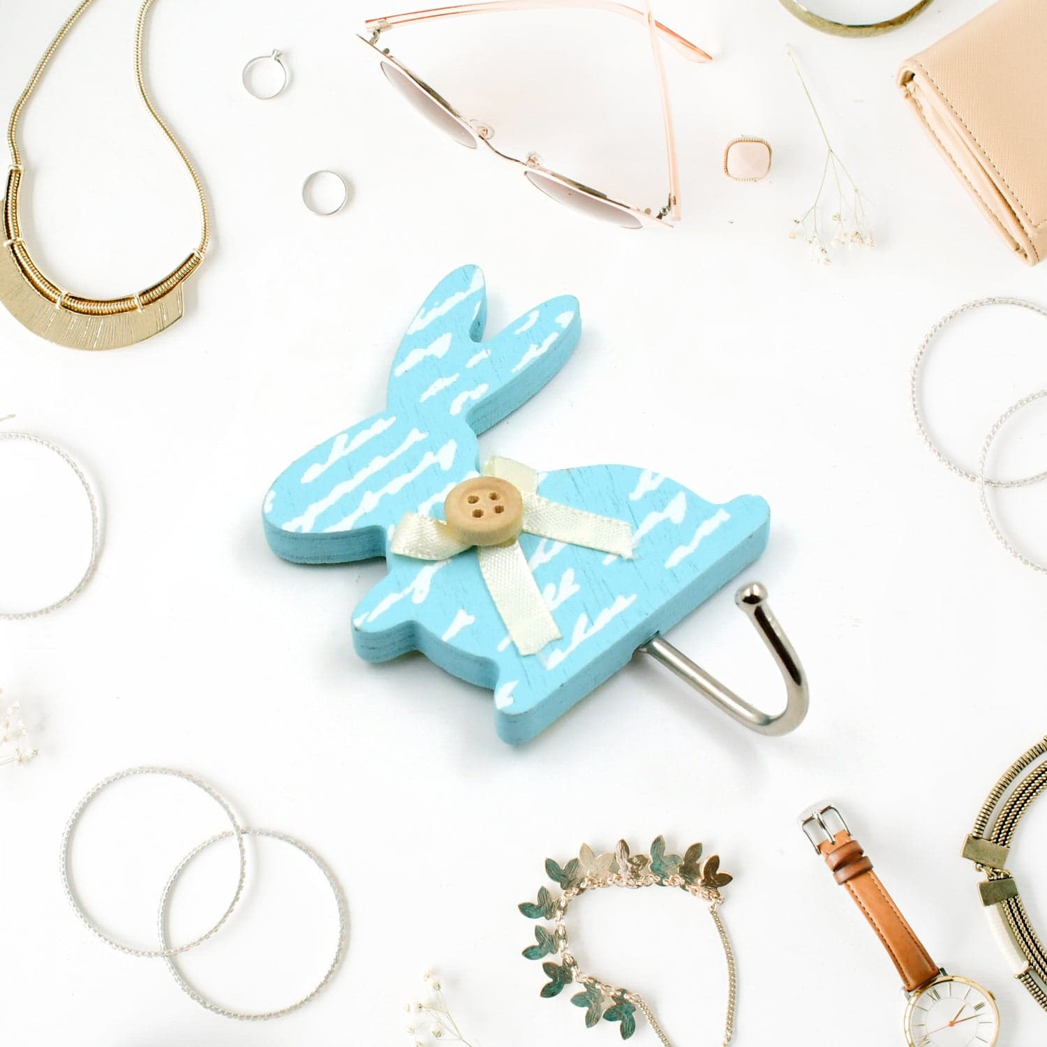 Bunny Adhesive Wall Sticky Hook Strong Wall Hook For Office  thumbnail 4
