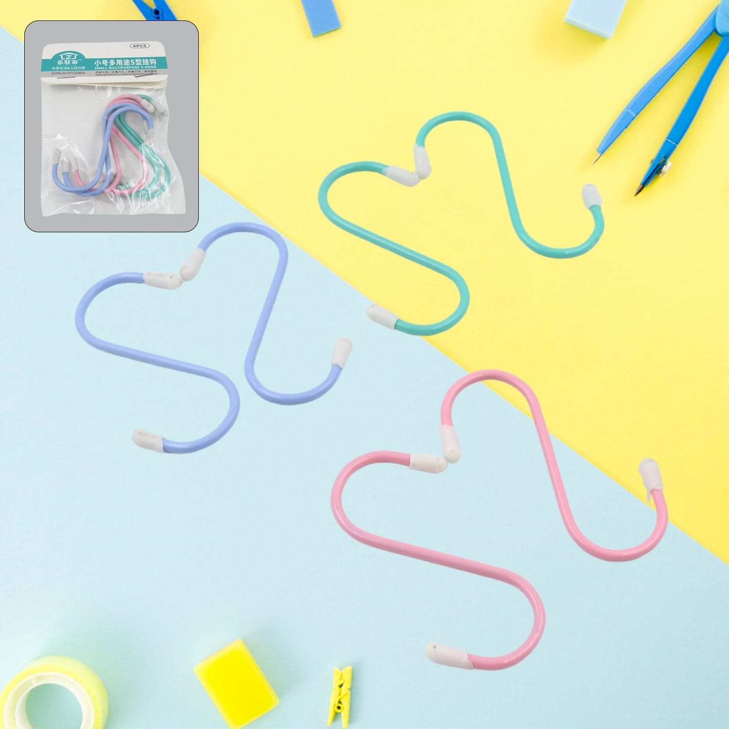 S Shape Metal Hooks For Hanging thumbnail 8