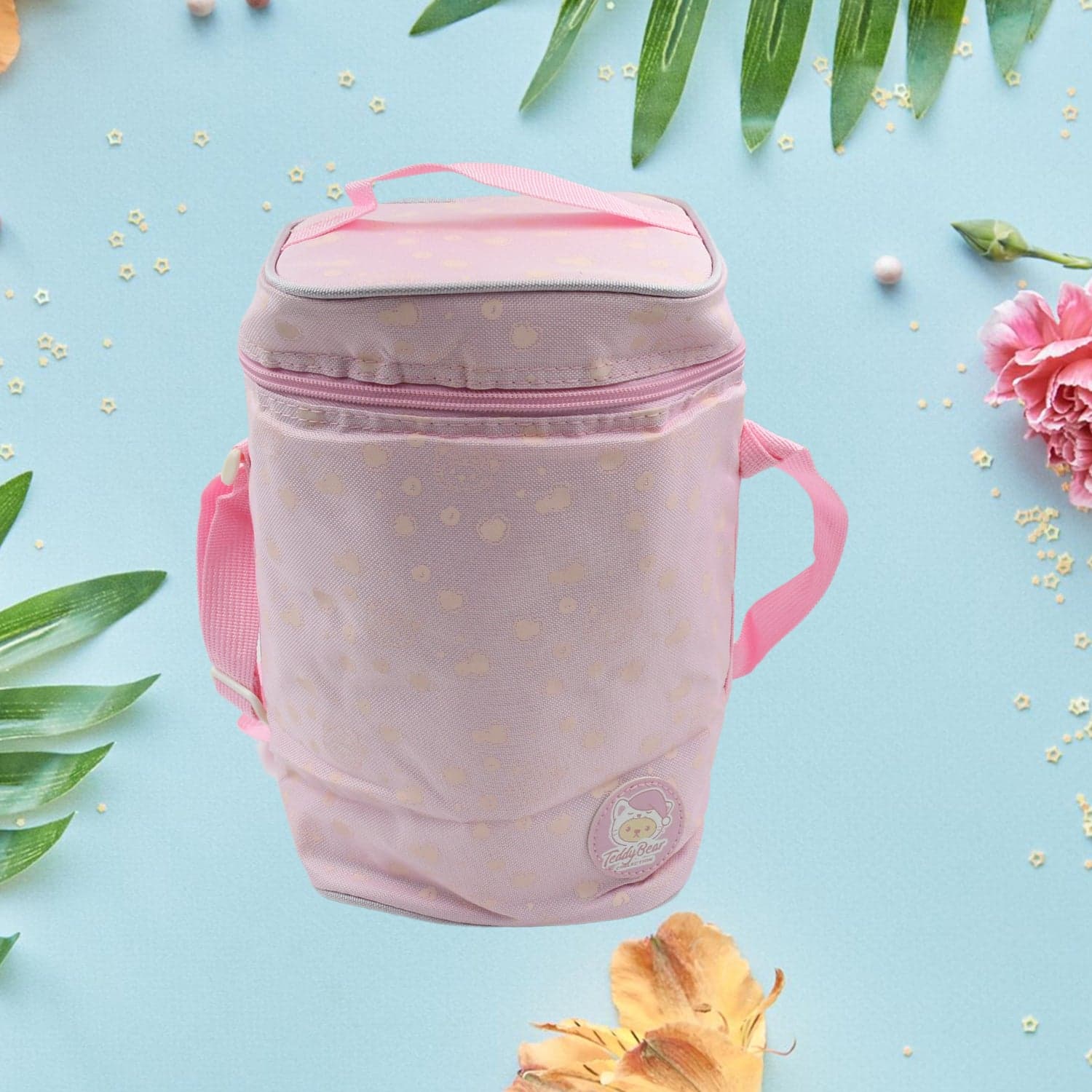 Cute Animal Zip Lunch Bag with Adjustable Strap of Reusable & Durable (1 Pc) thumbnail 1