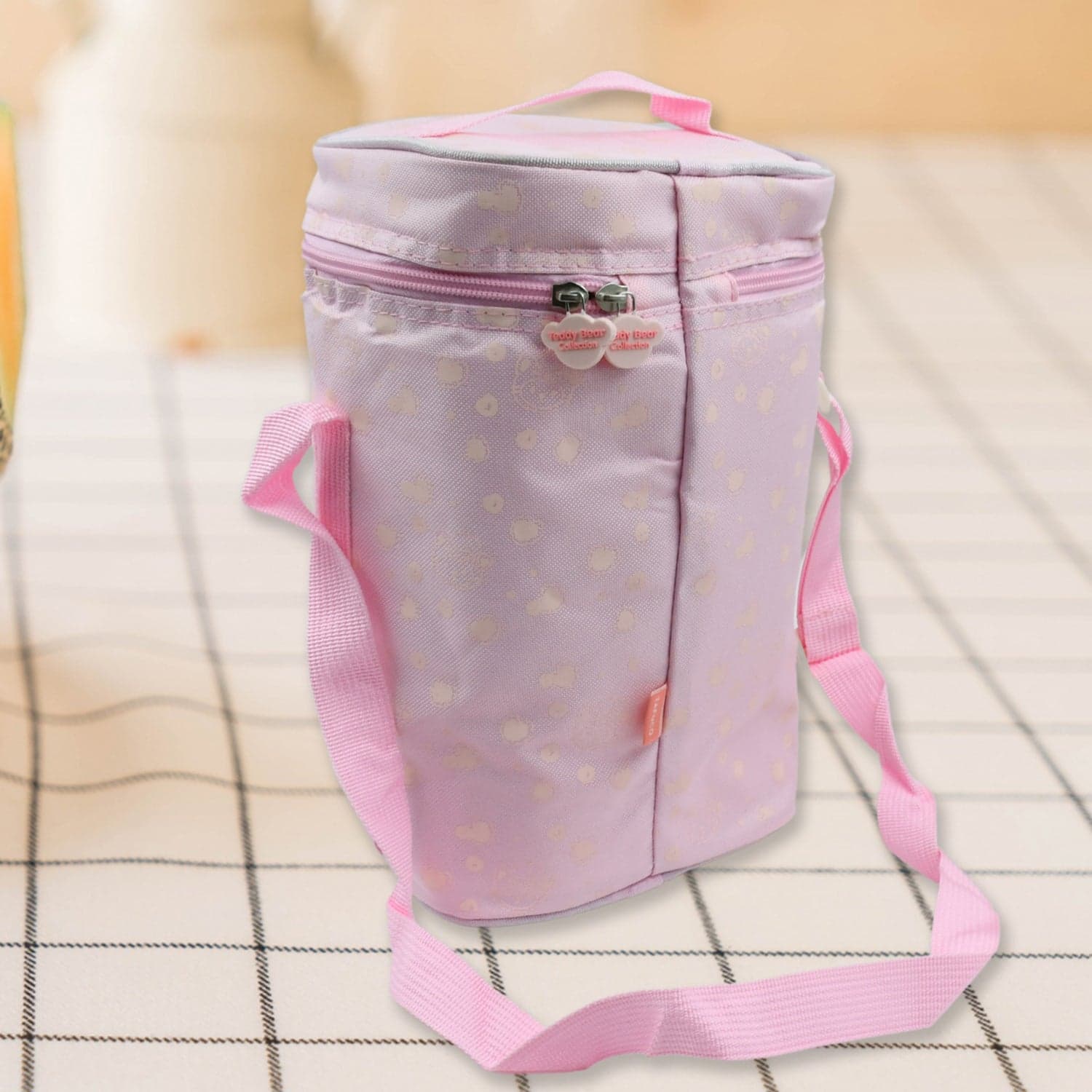 Cute Animal Zip Lunch Bag with Adjustable Strap of Reusable & Durable (1 Pc) thumbnail 4