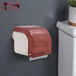 Wall-Mounted Tissue Holder of Essential Organizer for Tissues, Wipes & Accessories