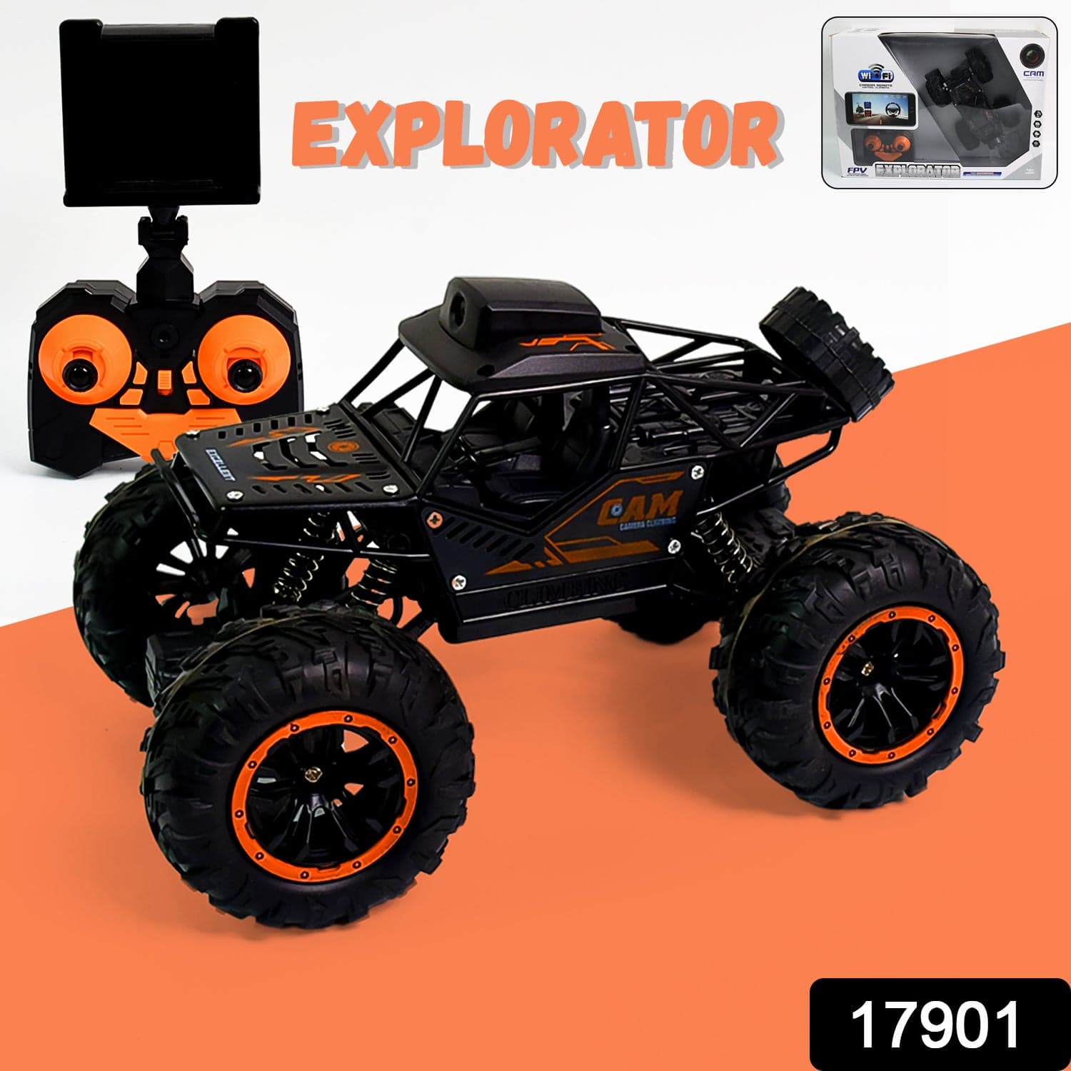 Remote Control Off-Road Truck with HD Camera thumbnail 2