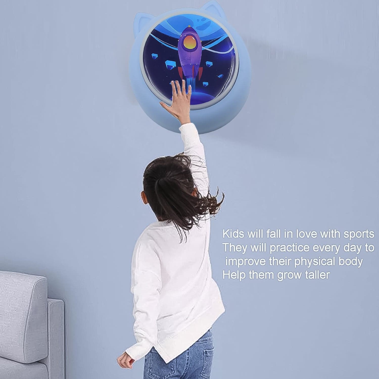 Kids Touch Jumping Toy (1 Pc / Battery Included) thumbnail 1