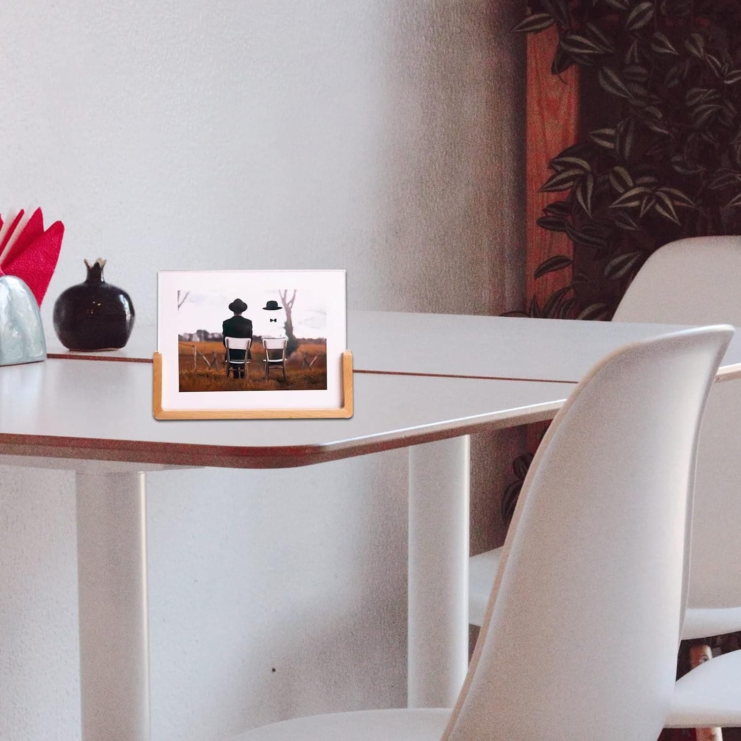  Wooden Picture Stand, Photo Frame Stand (1 Pc) thumbnail 4