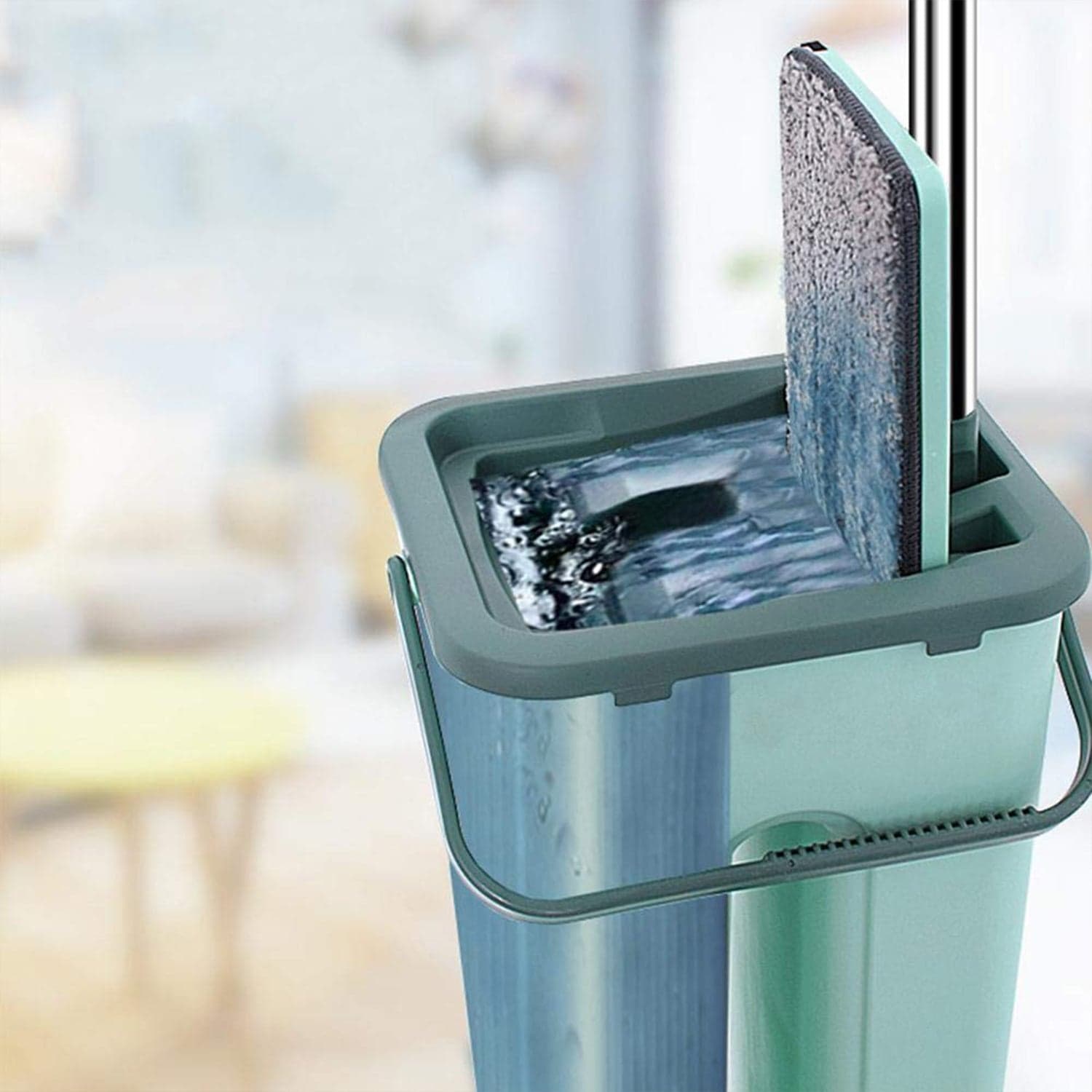 2-in-1 Flat mop and Bucket Set thumbnail 3