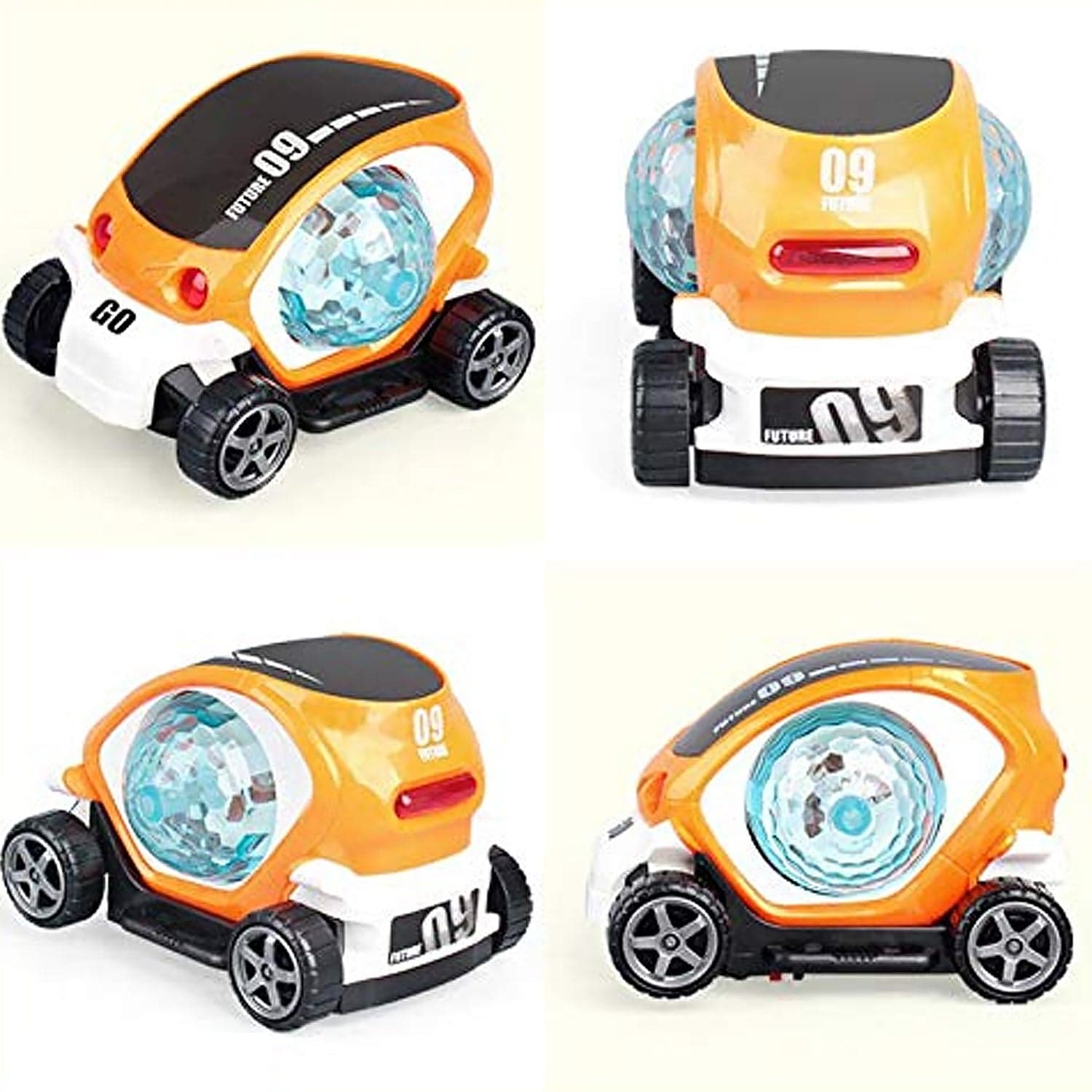 360° Rotating Stunt Car Toy Of Bump & Go With 4D Lights thumbnail 6