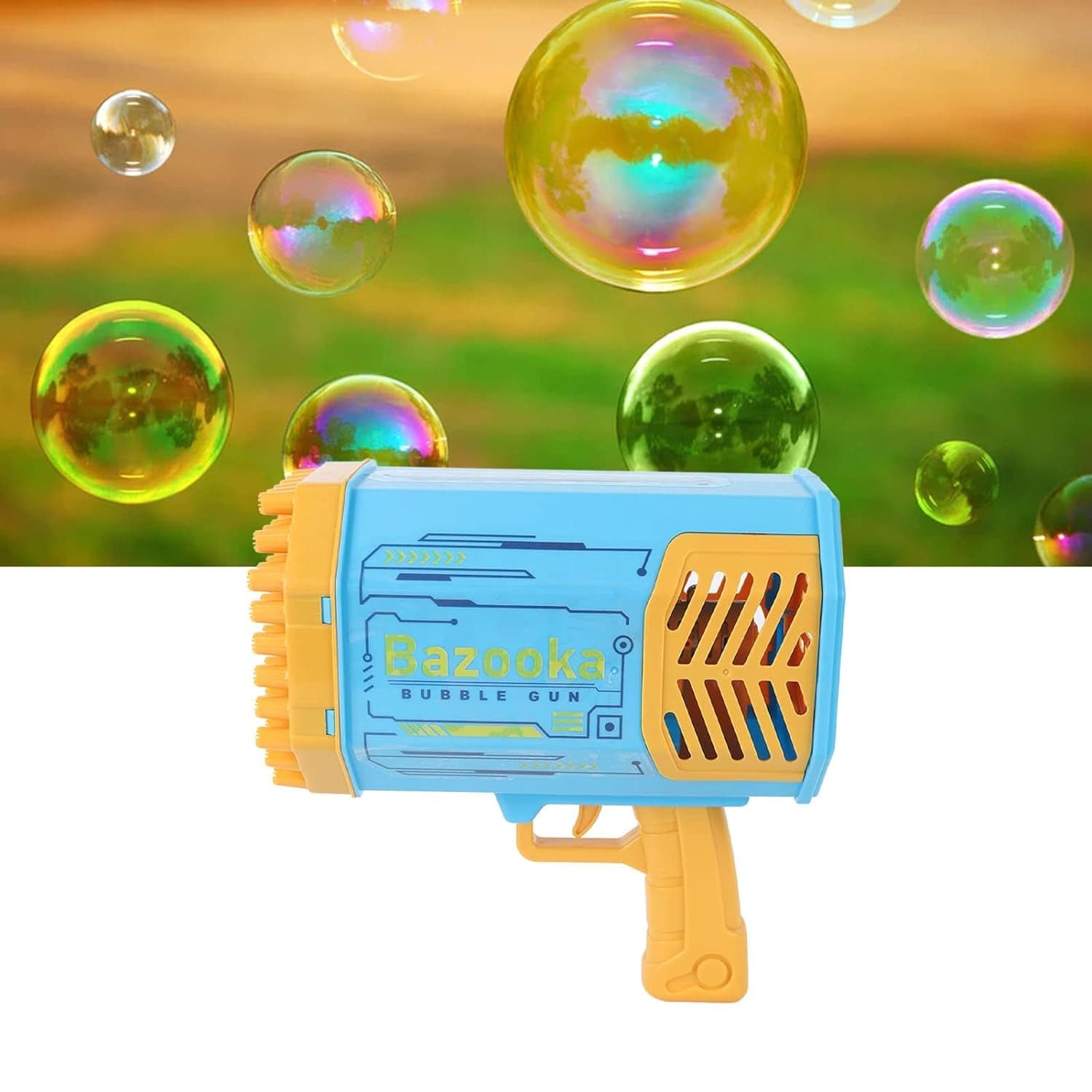 69 Holes Big Rechargeable Powerful Machine Bubble Gun Toys For Kids Adults thumbnail 7