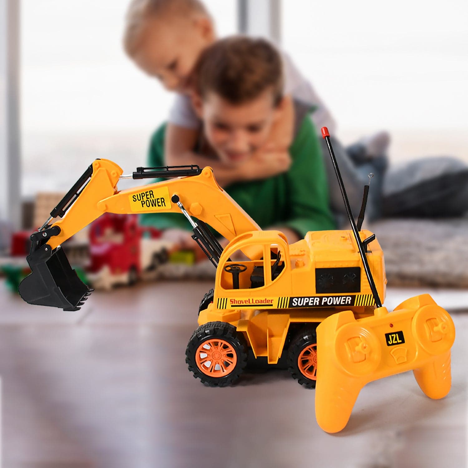 Plastic Jcb Construction Toy Remote Control Jcb Toys For Kids Boys thumbnail 1