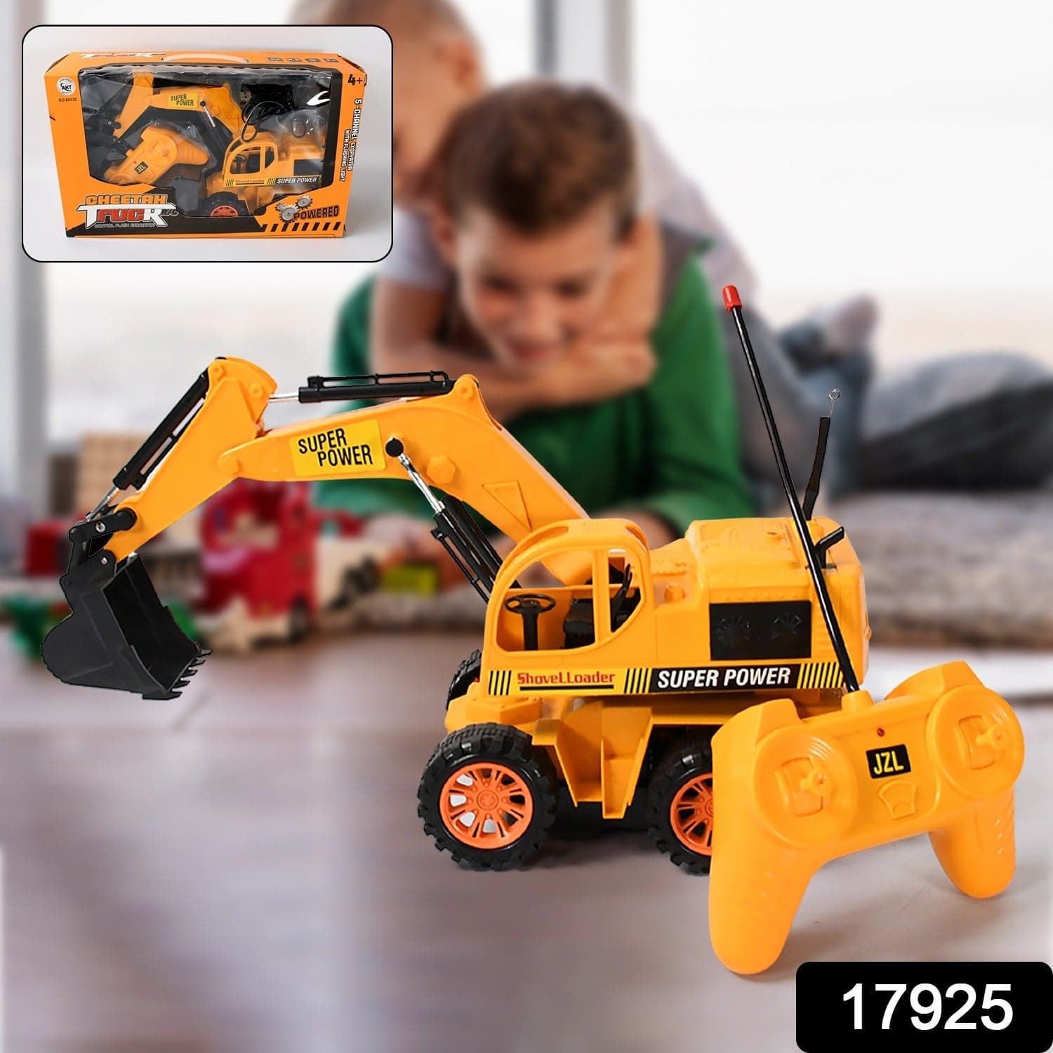 Plastic Jcb Construction Toy Remote Control Jcb Toys For Kids Boys thumbnail 2
