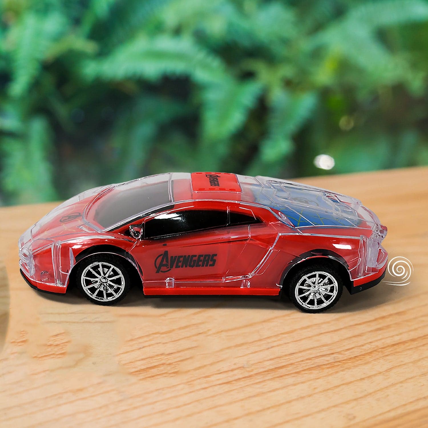 Plastic RC Racing Car of 2-Way Control with Handle Remote & Rechargeable Battery (Ideal Birthday Gift) thumbnail 6