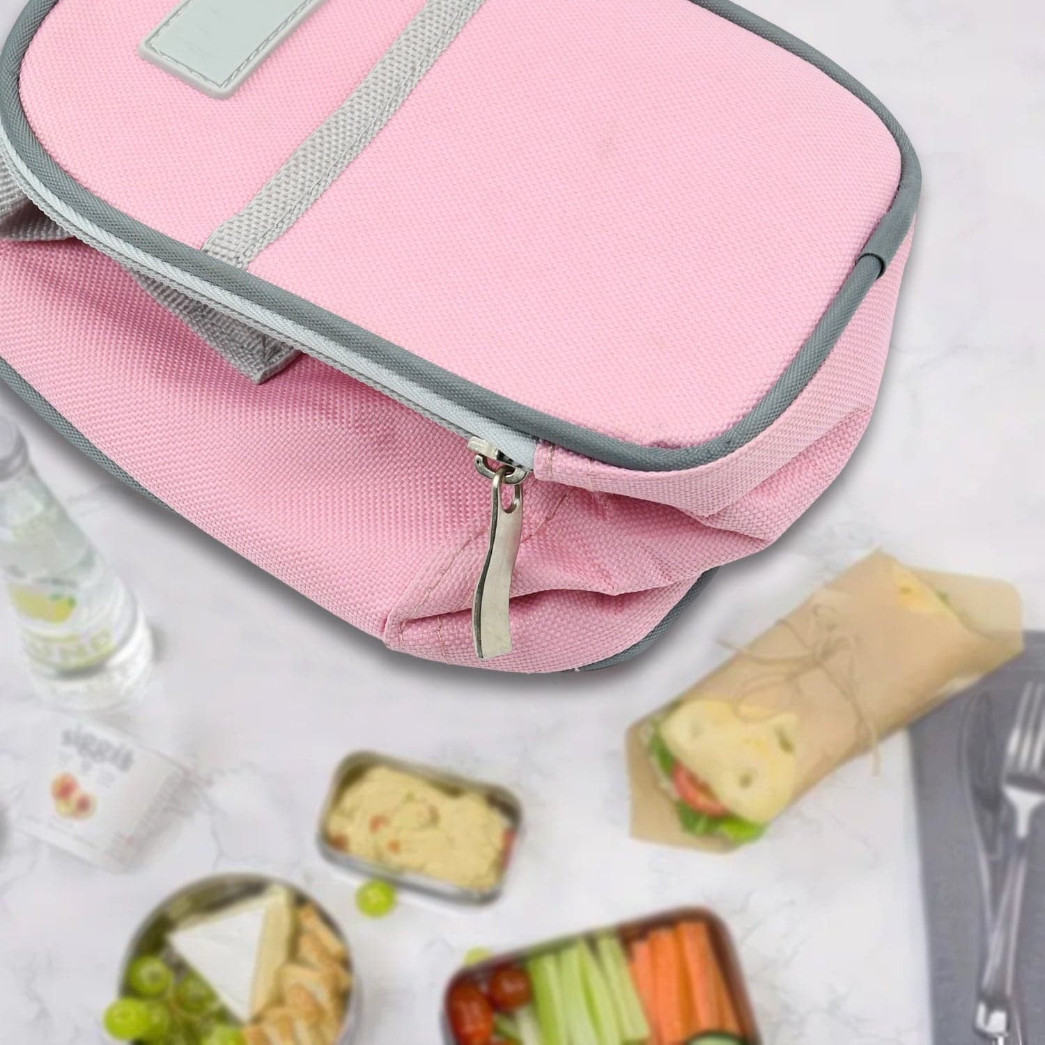 Mini Thermal Bag, insulated Lunch Bag (1 Pc / Mix Color) thumbnail 4