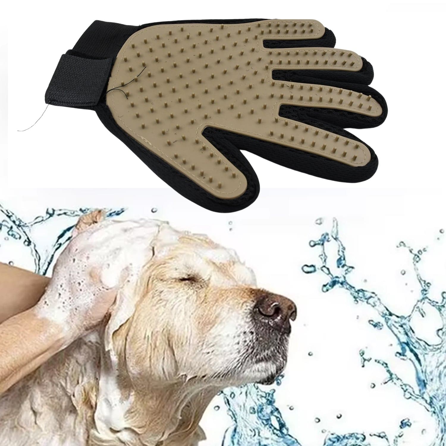 Dark Brown Gloves, Gloves Bathing Tool (1 Pc) thumbnail 4