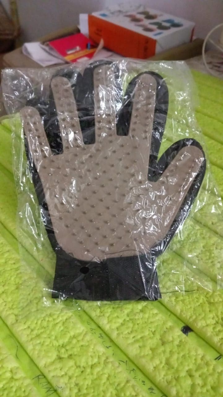 Dark Brown Gloves, Gloves Bathing Tool (1 Pc) thumbnail 7