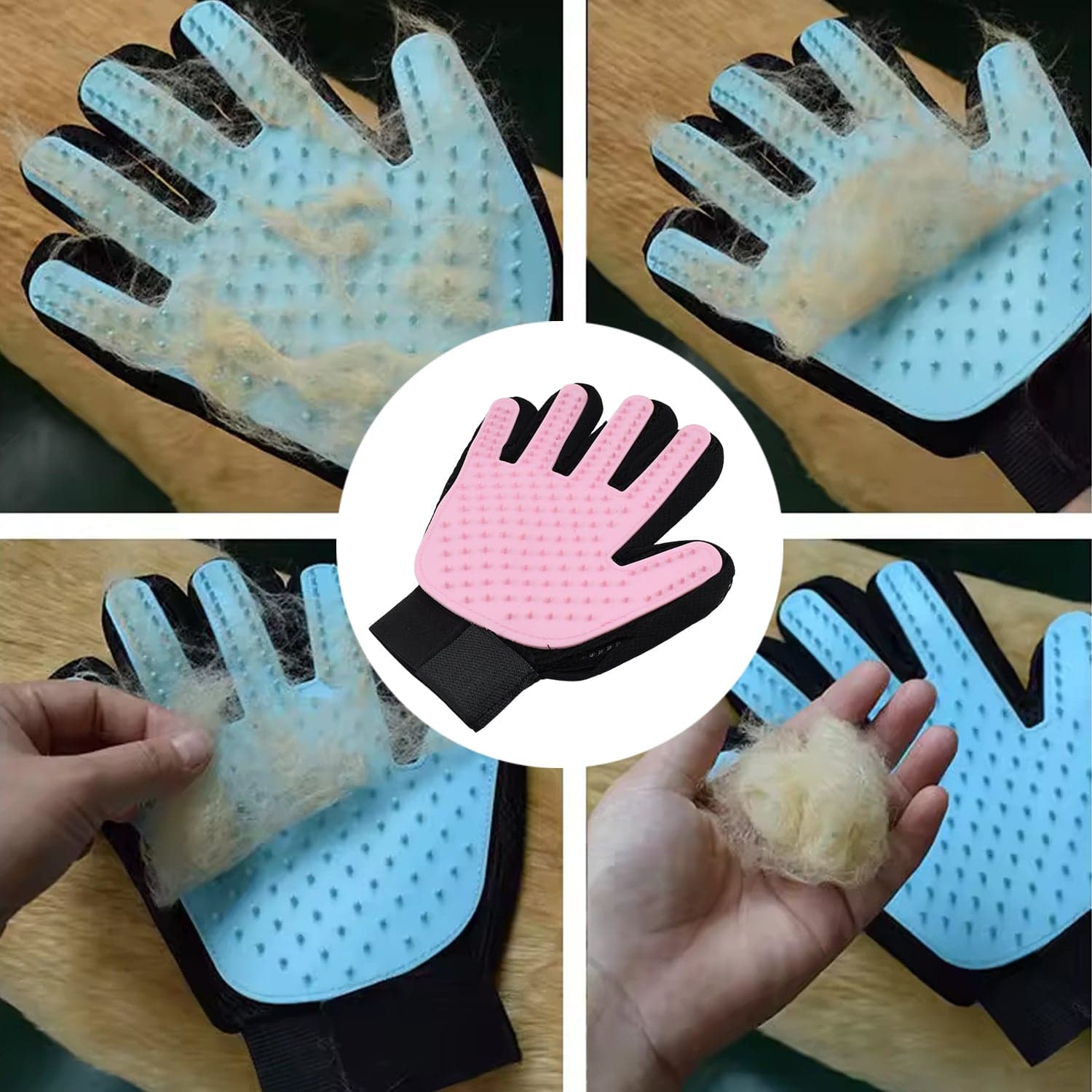 Pink Gloves, Gloves Bathing Tool (1 Pc) thumbnail 4