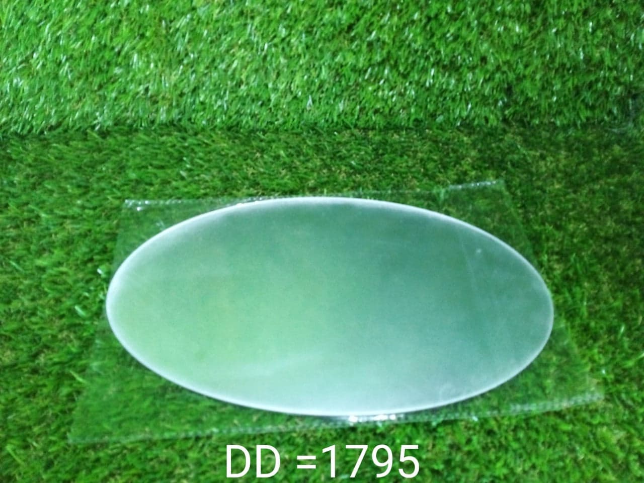 Oval Shape 3D Mirror Sticker (2 Pc Set) thumbnail 7