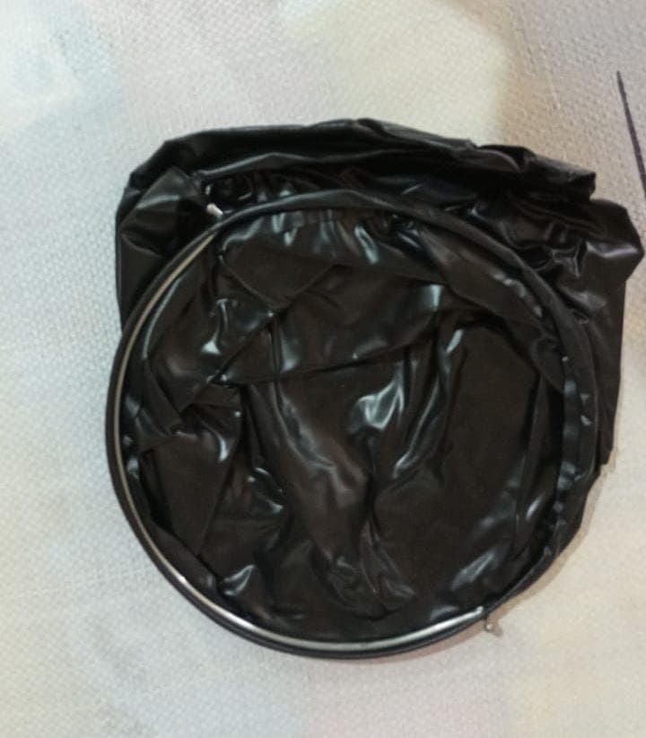 Folding Bucket Portable Round Bucket Simple Bucket With Handle & Multi-Functional thumbnail 10