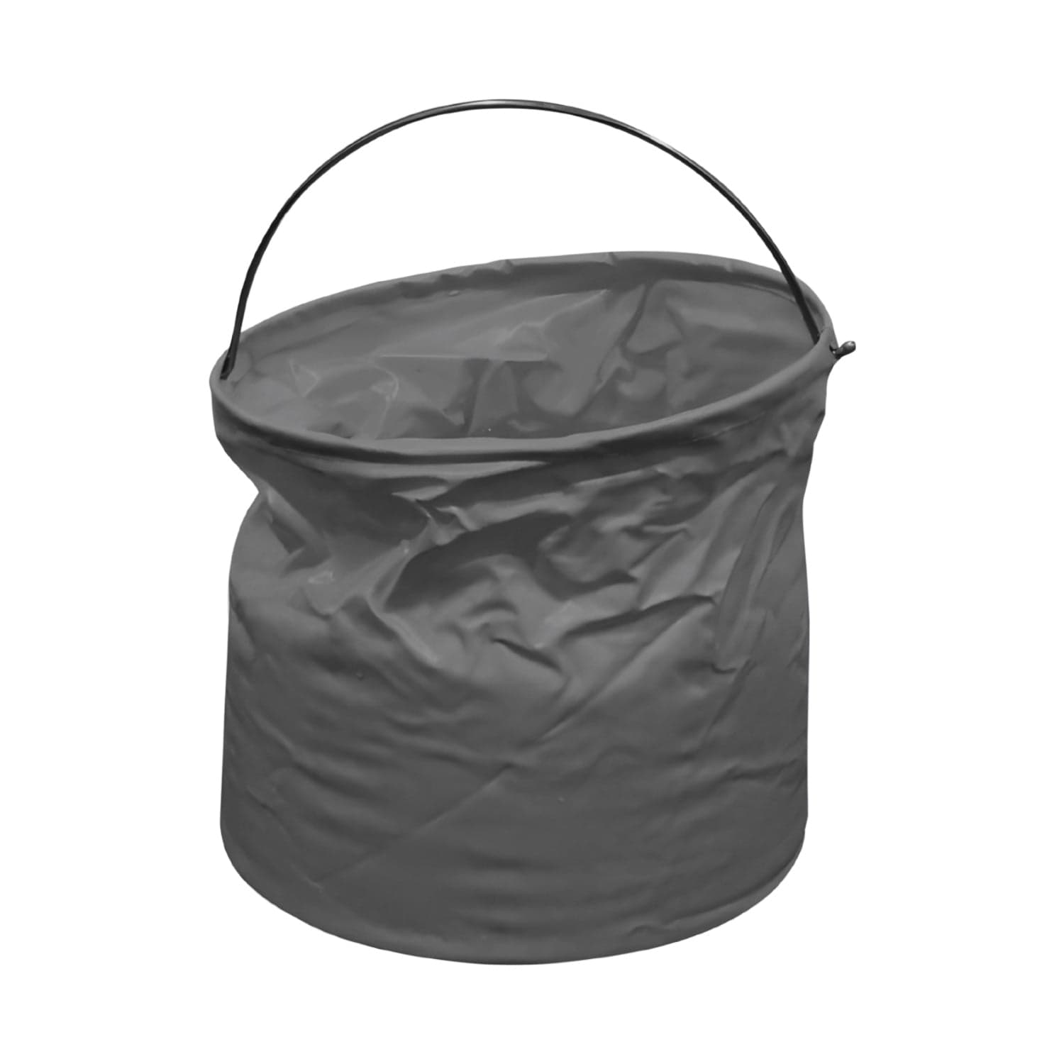 Folding Bucket Portable Round Bucket Simple Bucket With Handle & Multi-Functional thumbnail 4