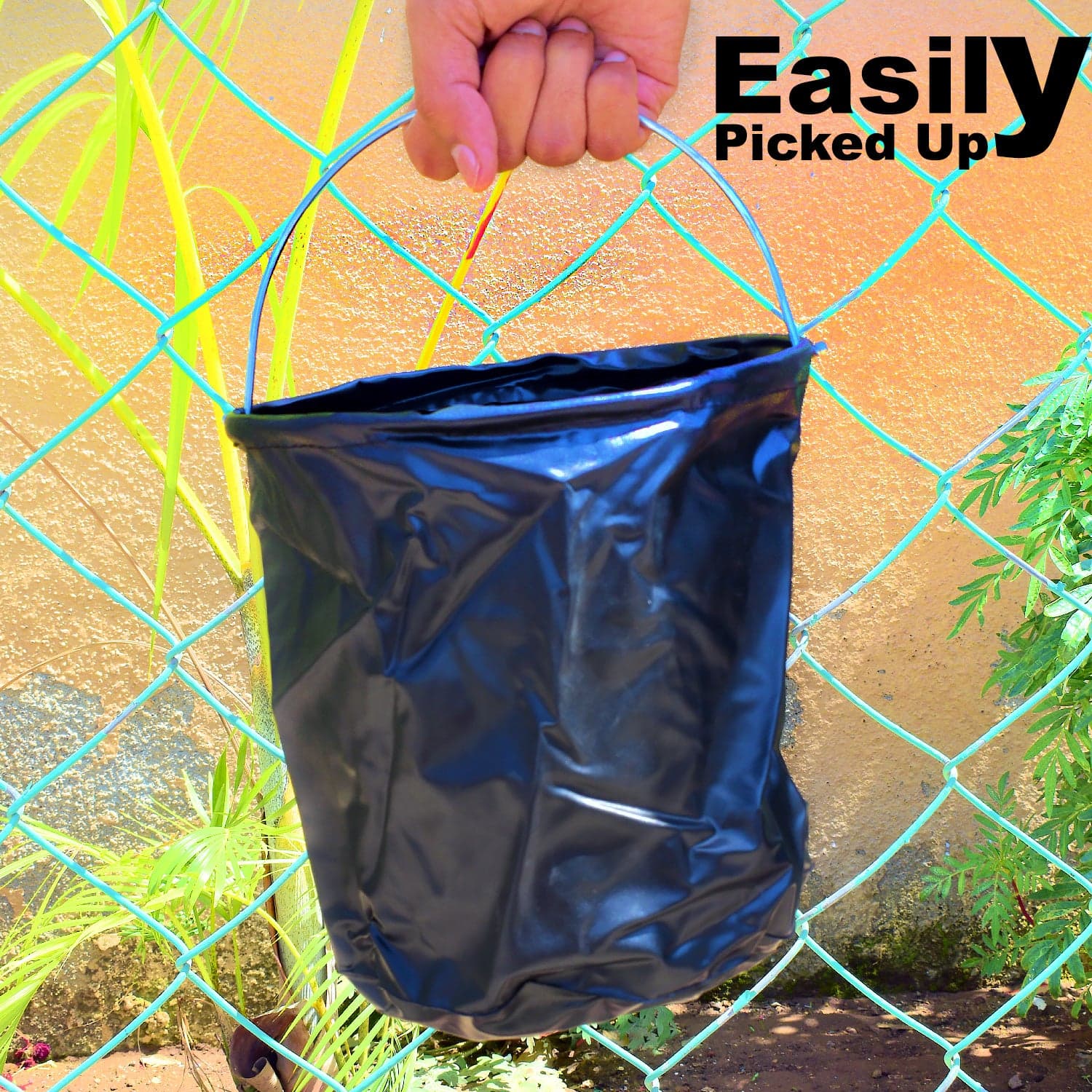 Folding Bucket Portable Round Bucket Simple Bucket With Handle & Multi-Functional thumbnail 7