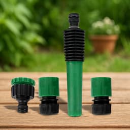 Garden Hose Pipe Nozzle Connector Set