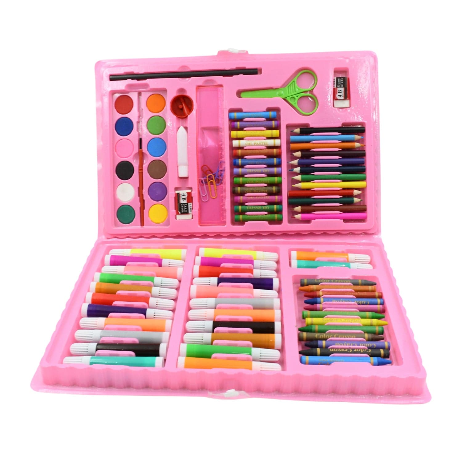 17978 Art Set Kids Art Supplies Coloring Case Kit Painting & Drawing Sets For Kids Boys Girls Gifts Toys Age 4 & Above - Mix Colors thumbnail 5