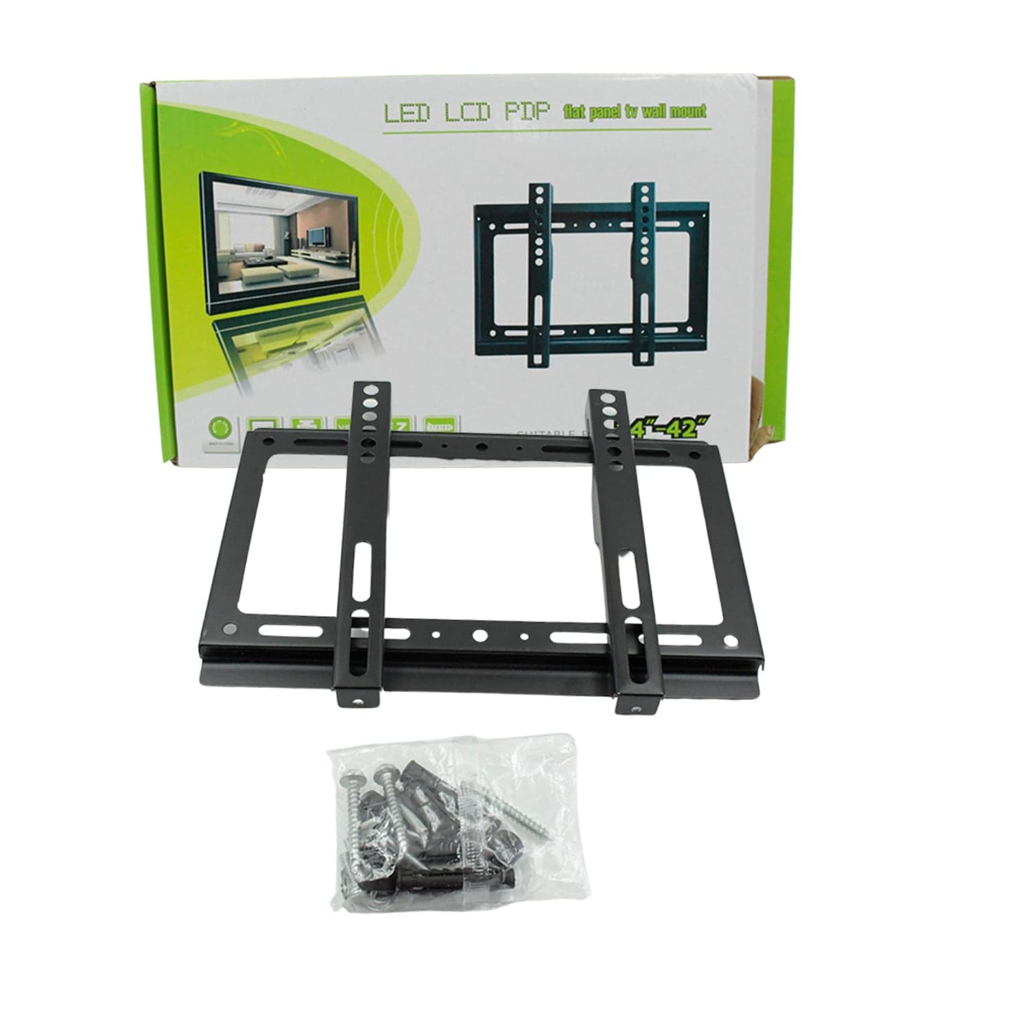 Tv Wall Bracket Mount Slim Monitor Stand For 14 X 42 thumbnail 4