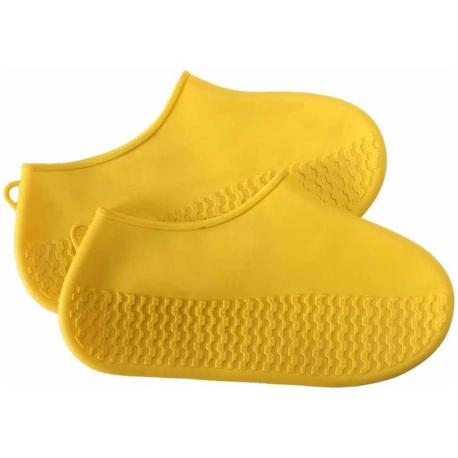 Non-Slip Silicone Rain Reusable Anti skid Waterproof Fordable Boot Shoe Cover (Extra Large Size (XL)/ 1 Pair / Mix Color) thumbnail 4