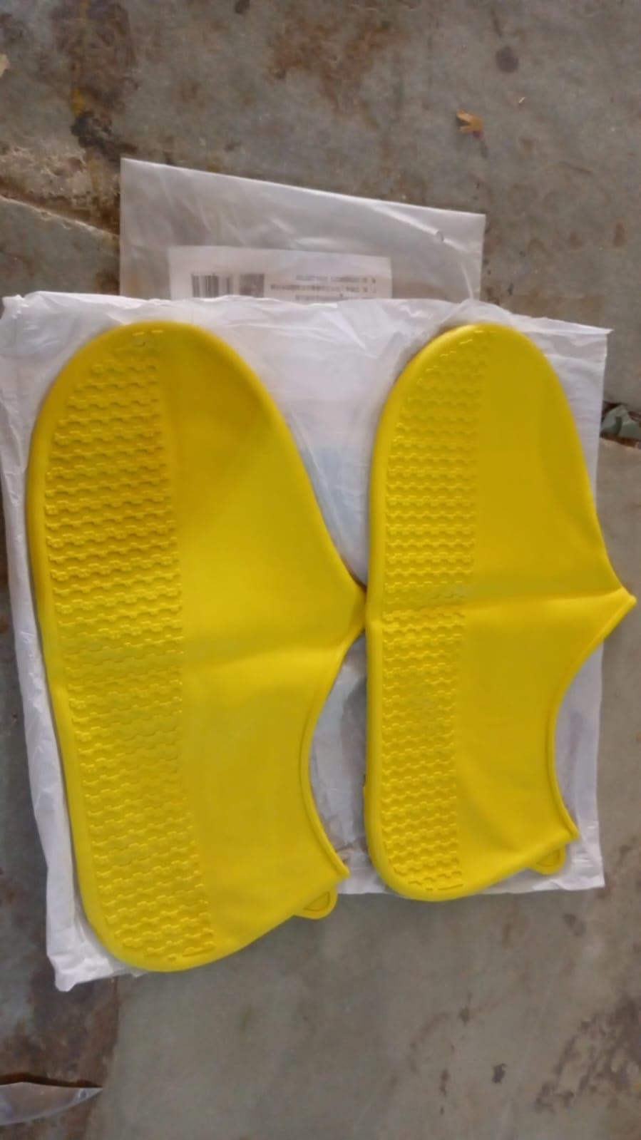 Non-Slip Silicone Rain Reusable Anti skid Waterproof Fordable Boot Shoe Cover (Extra Large Size (XL)/ 1 Pair / Mix Color) thumbnail 7