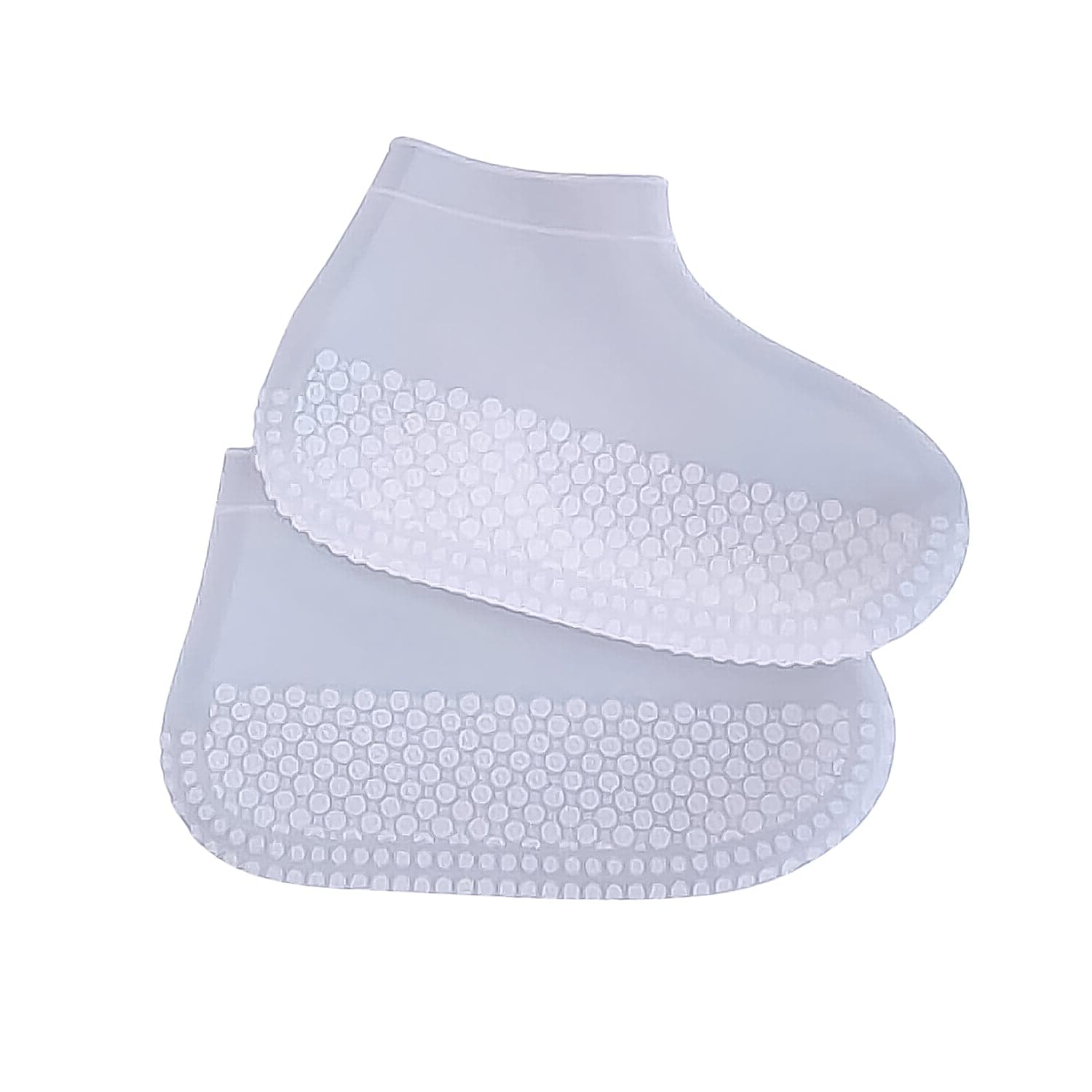 Non-Slip Silicone Rain Reusable Anti skid Waterproof Fordable Boot Shoe Cover (Large Size / 1 Pair / Mix Color) thumbnail 5